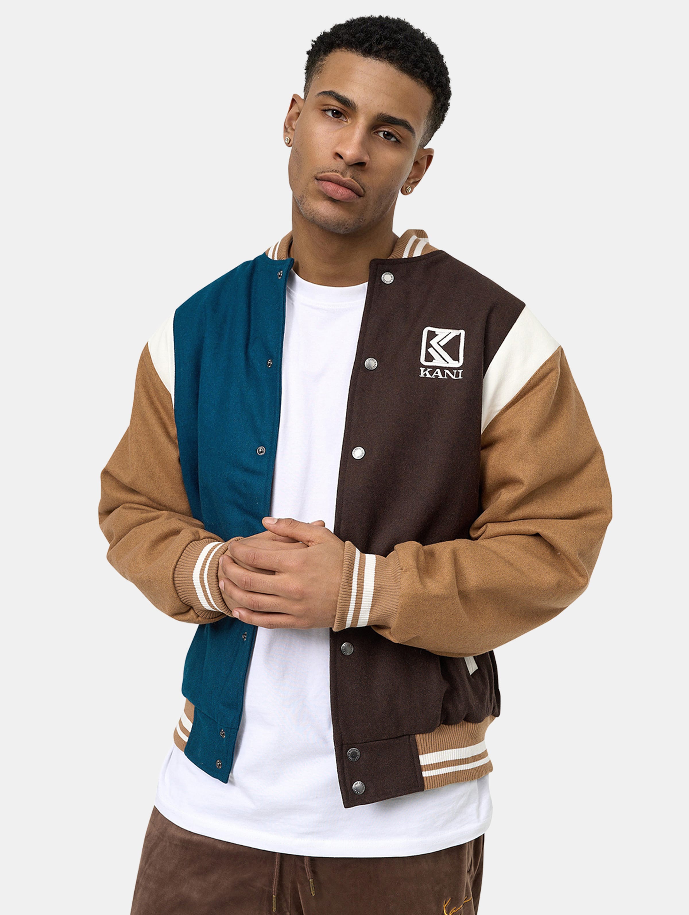 Karl Kani OG Block Wool Blend College Jacket