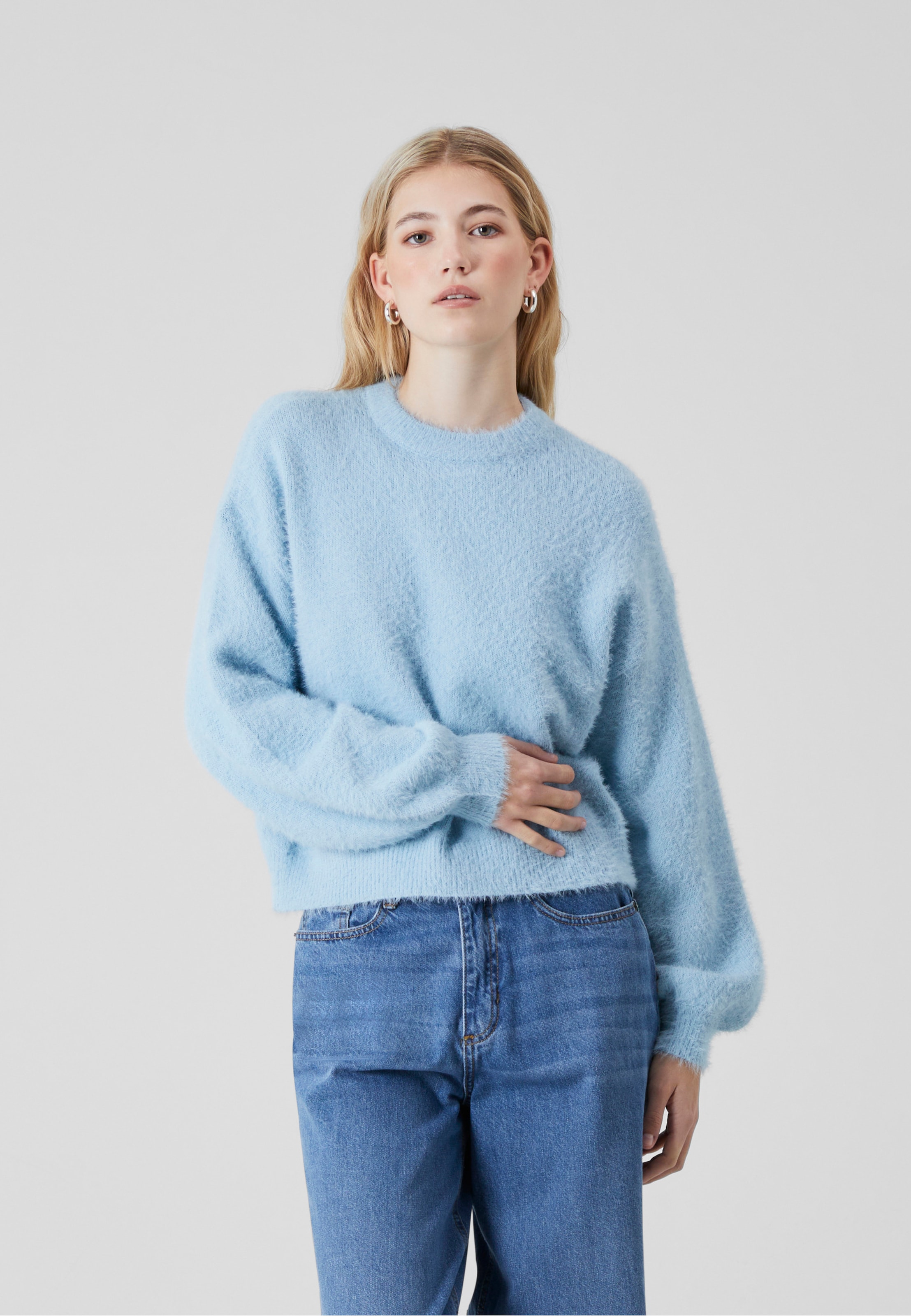 Noisy May NMHEIDI CHARLOTT L/S O-NECK KNIT