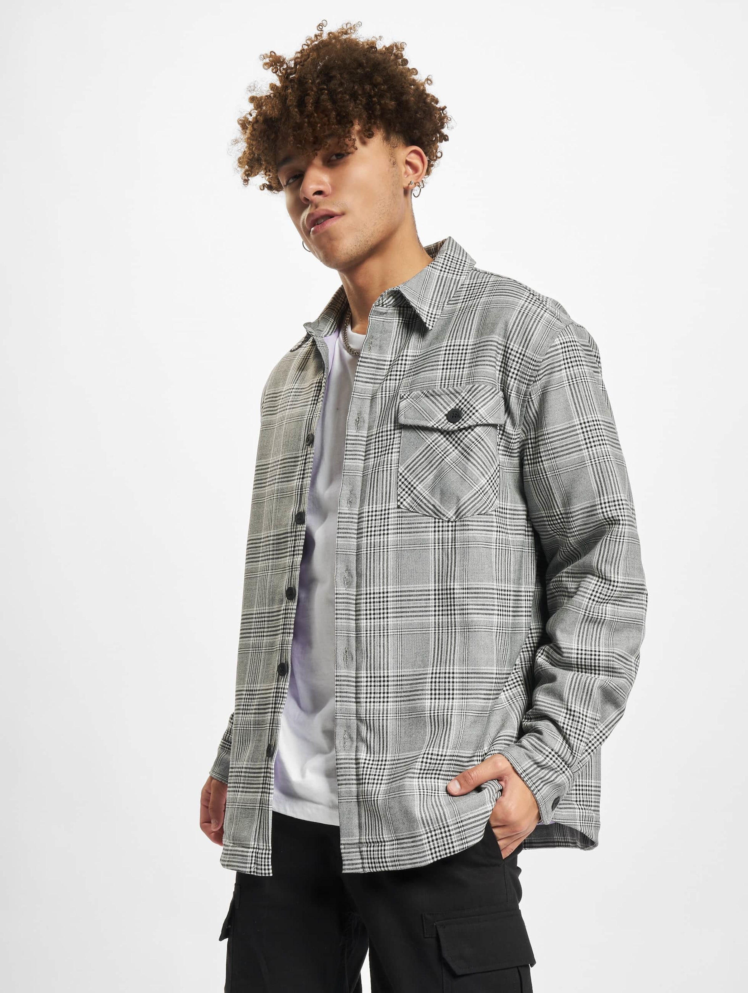Cayler & Sons Plaid Out Quilted Shirt Jacket