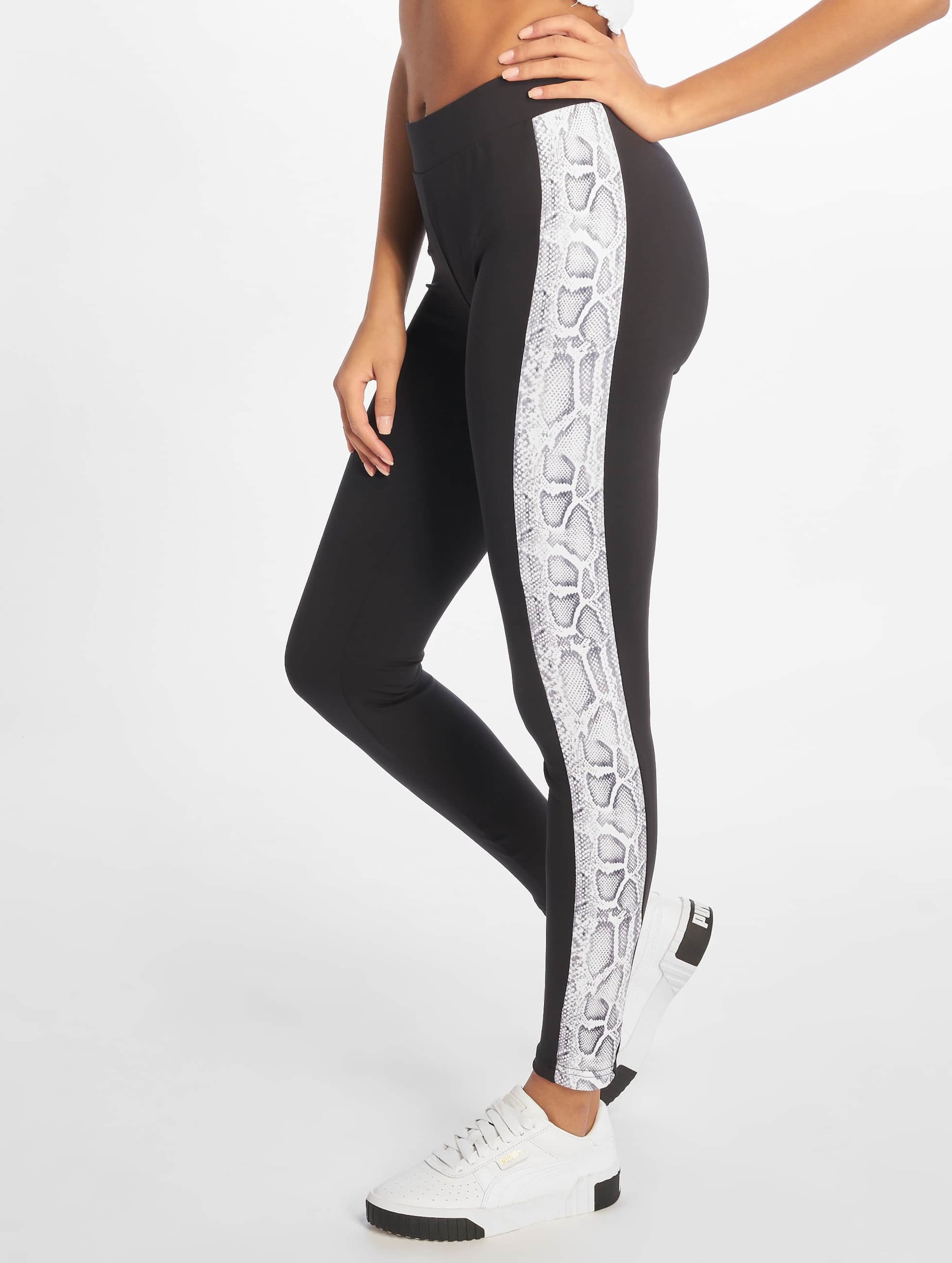 Urban Classics Ladies Side Striped Pattern Leggings