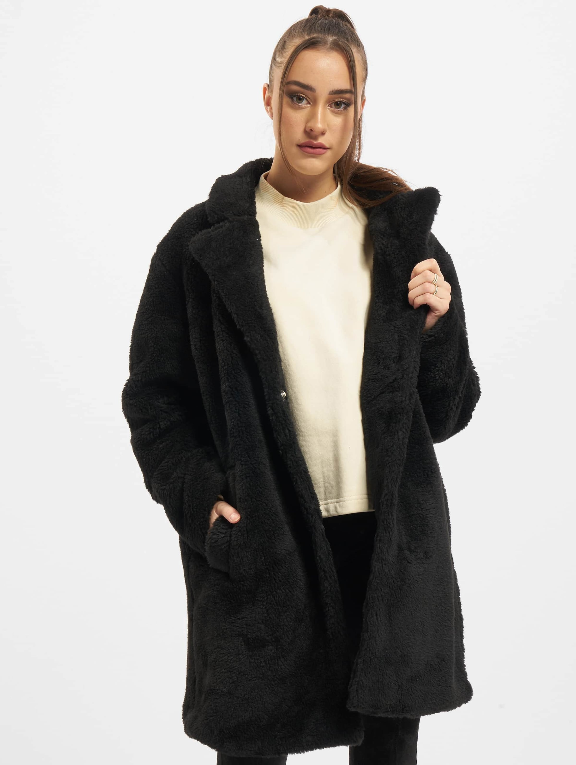 Urban Classics Ladies Oversized Sherpa Coat