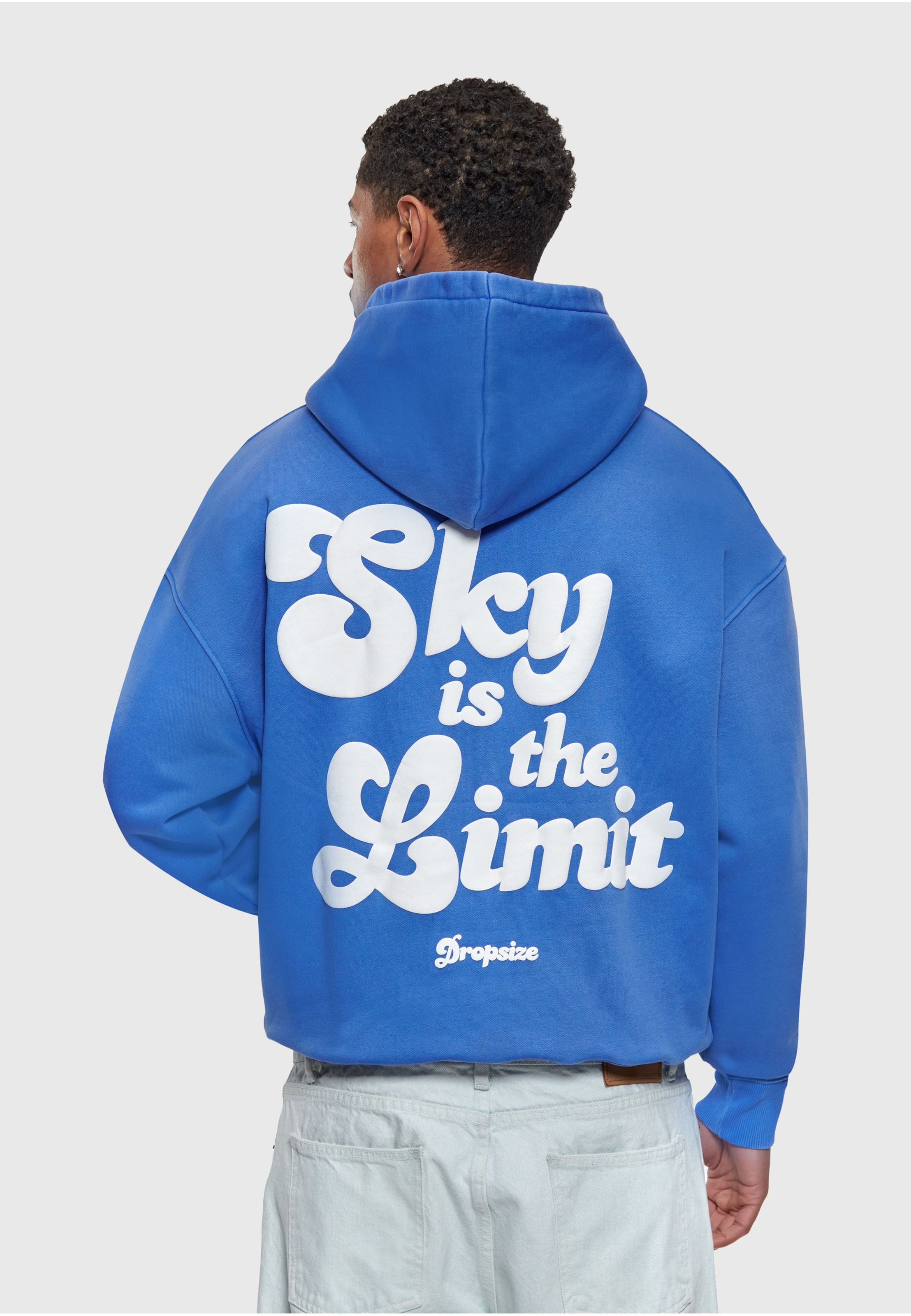 Dropsize SKY PUFF PRINT HOODIE