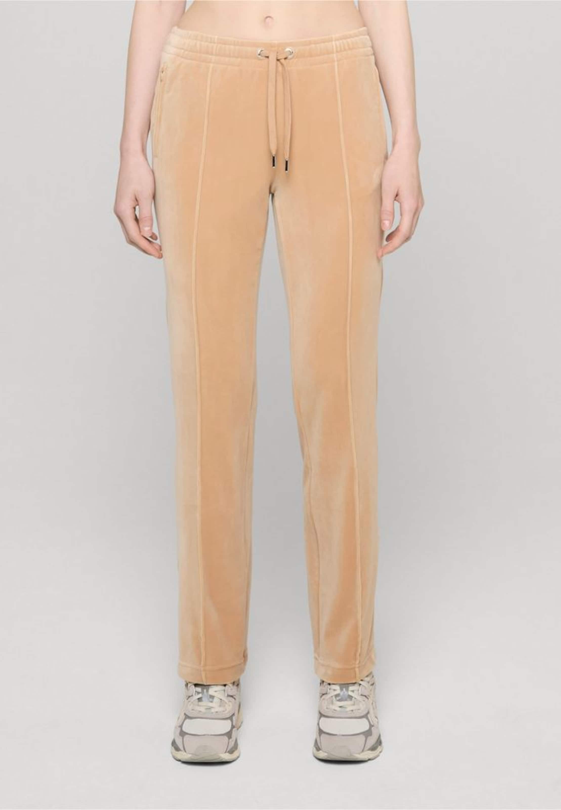 Juicy Couture VELOUR TRACK PANTS WITH DIAMANTE BRANDIN
