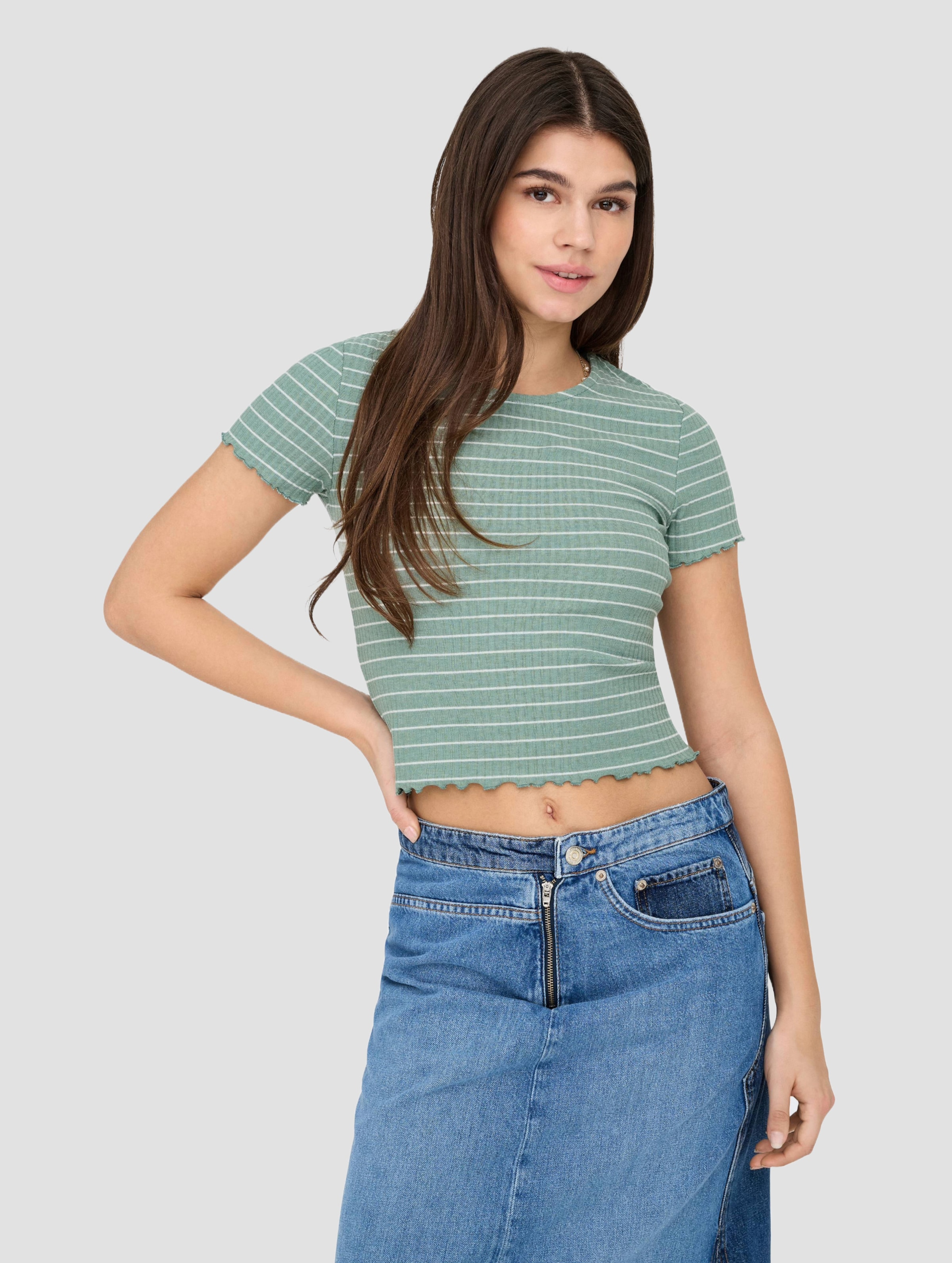 Only ONLEMMA STRIPE S/S TOP JRS