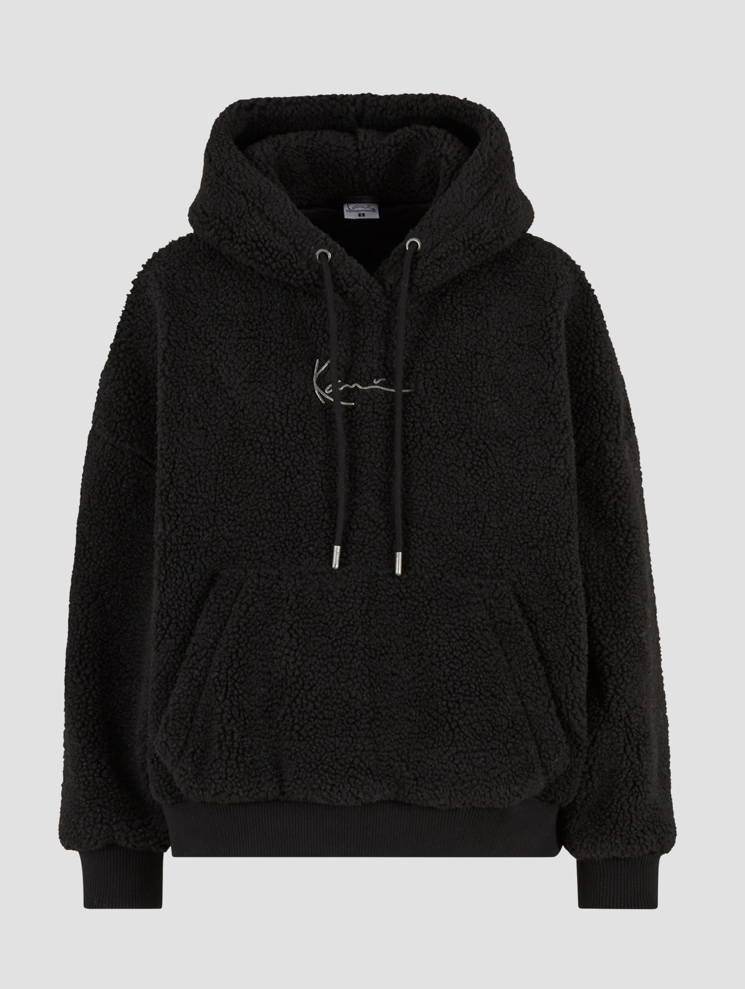 Karl Kani Metal Signature Teddy Oversized Hoodie
