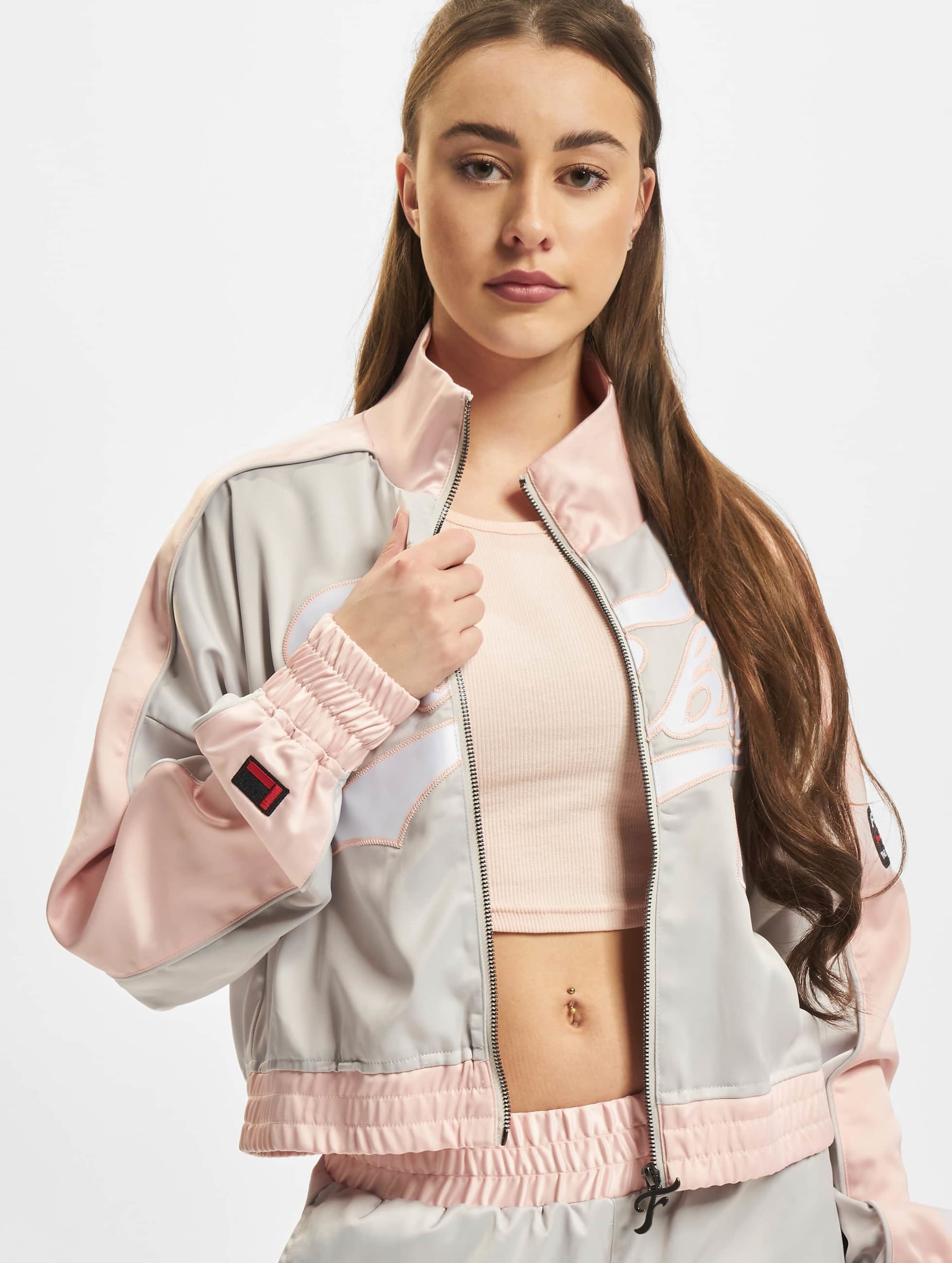 Fubu Satin Track Transition Jacket