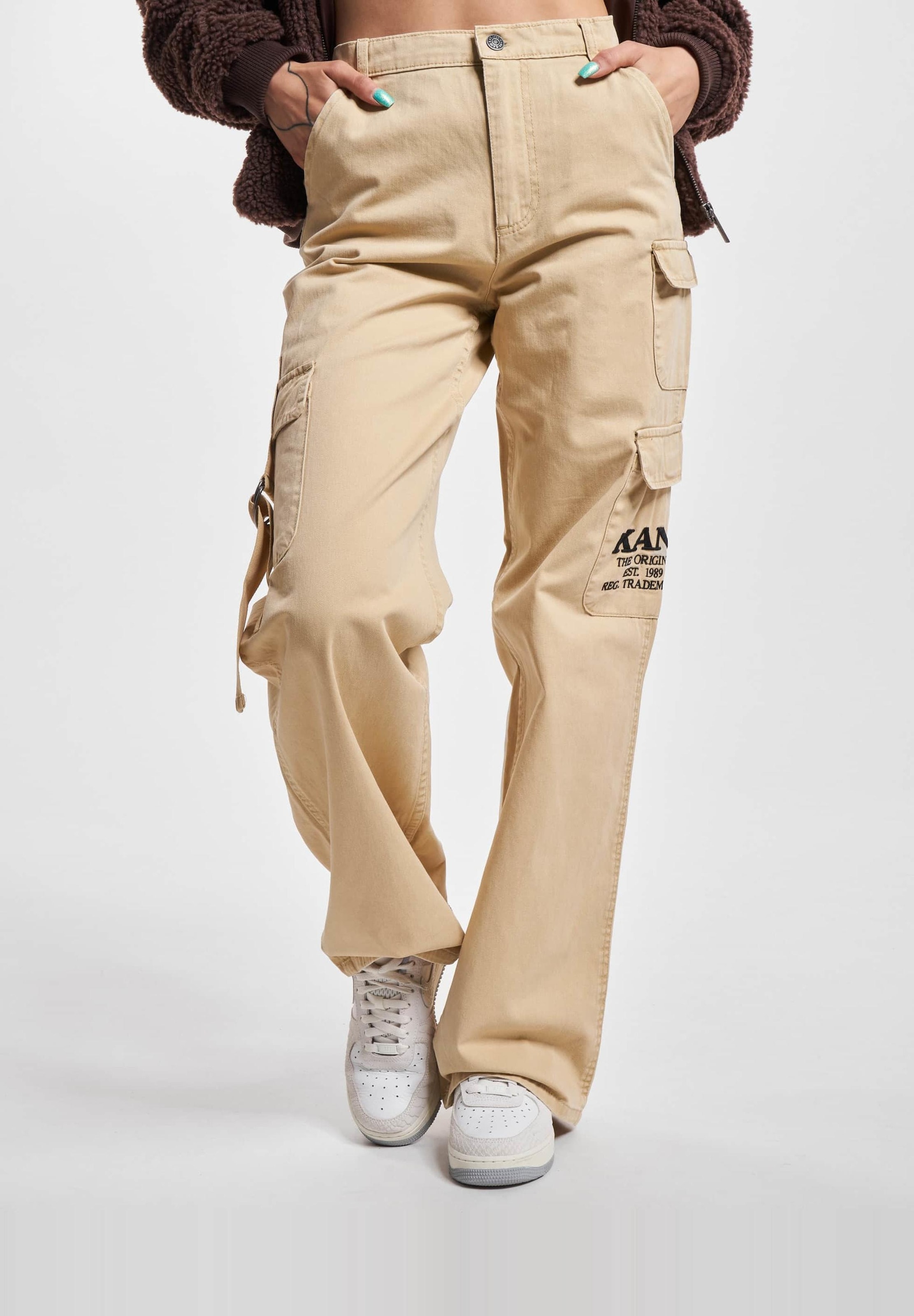 Karl Kani Retro Washed Cargo Pants