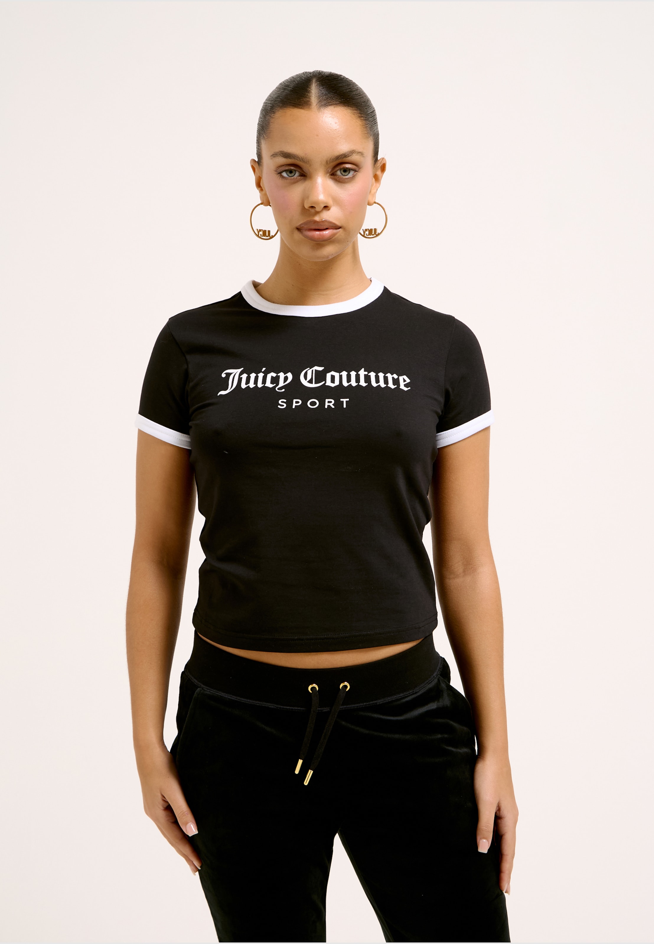 Juicy Couture THE JUICY RINGER T-SHIRT