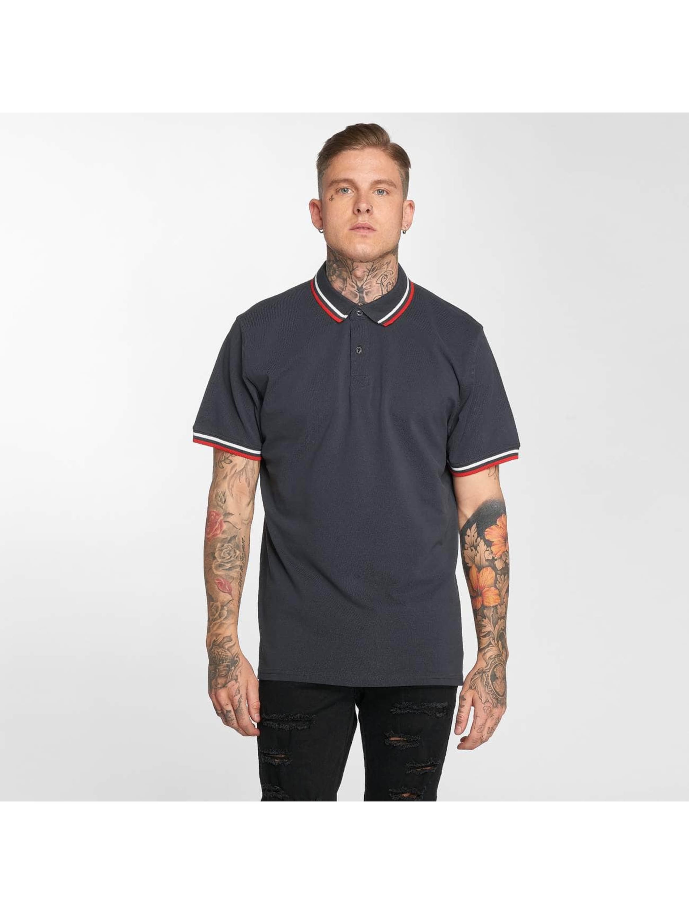 Urban Classics Double Stripe Poloshirt