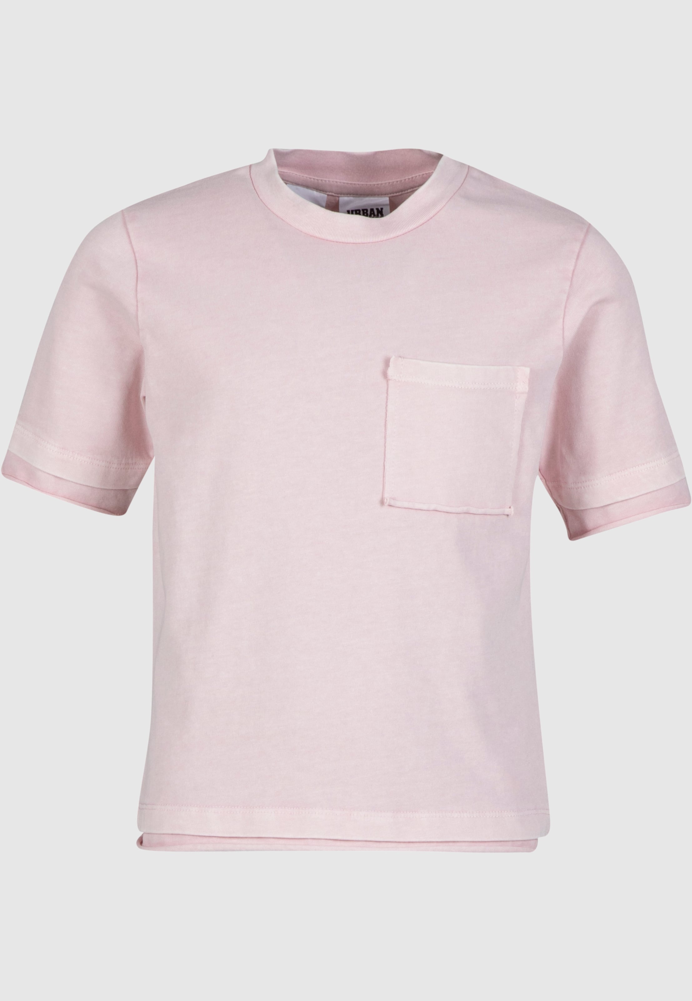 Urban Classics Girls Washed Jersey Boxy Shirt