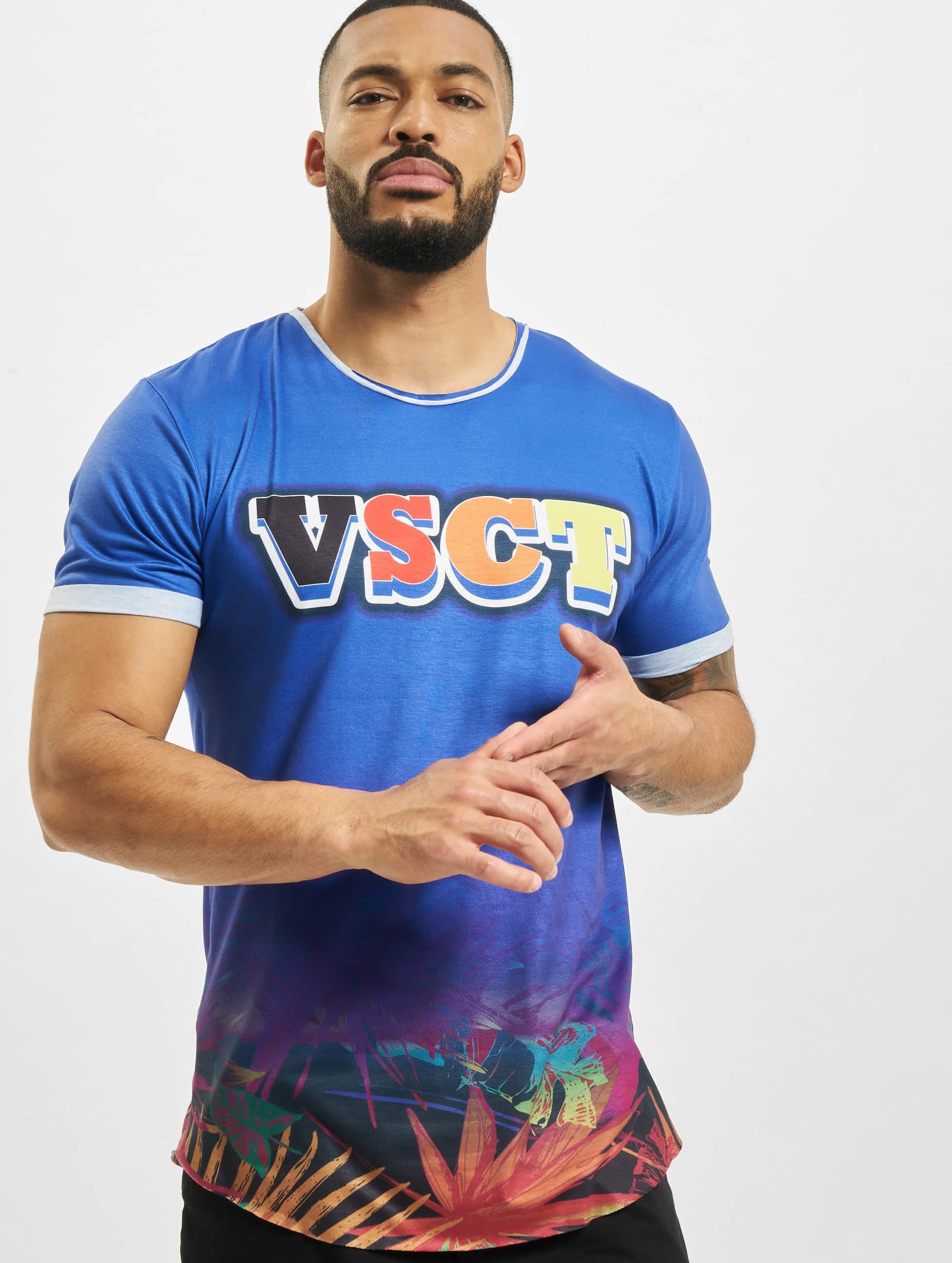 VSCT Clubwear Graded Blue Deep Sea T-Shirt