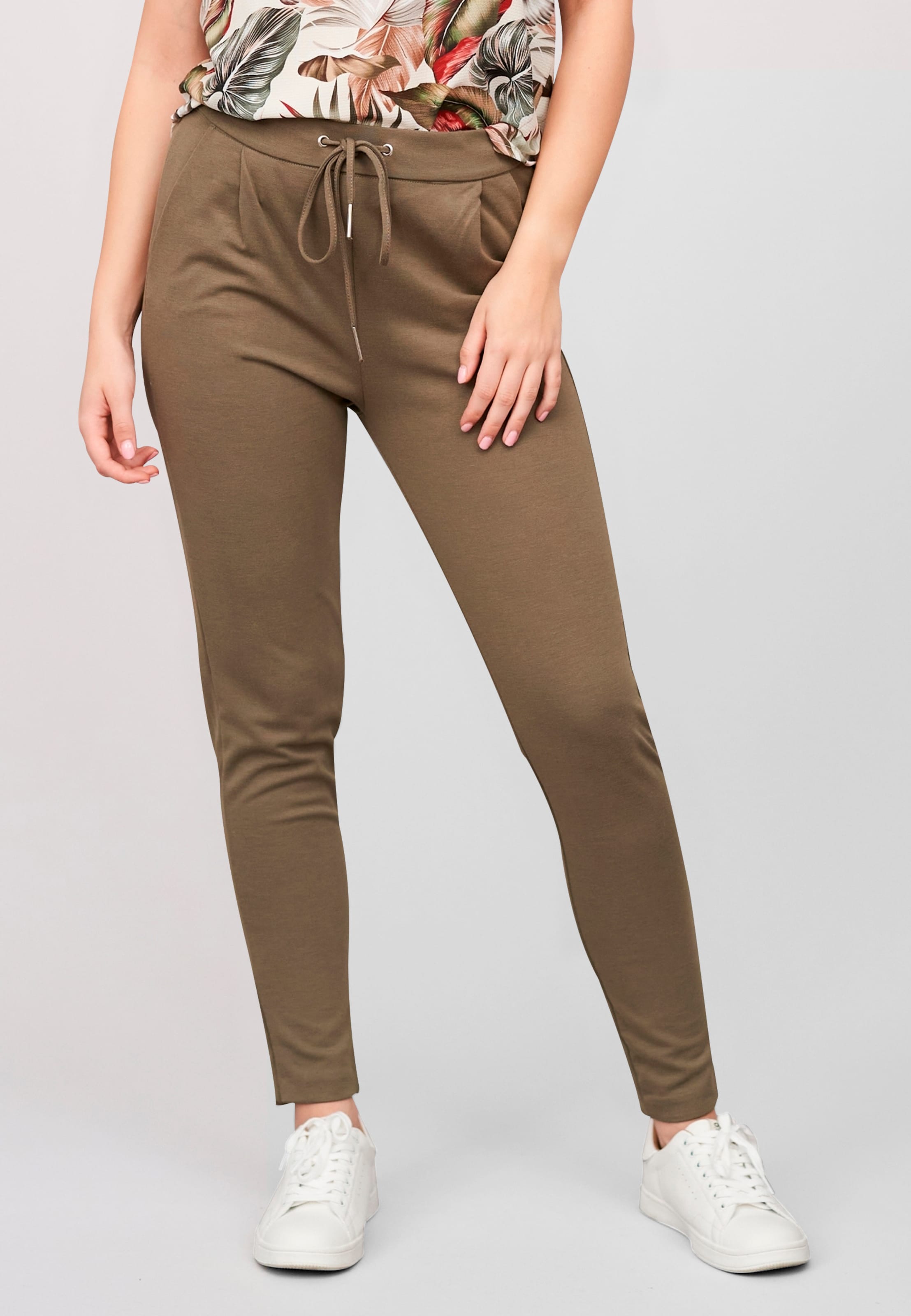 Cloud5ive Damen Stoffhose mit 2-Pockets und Tunnelzug