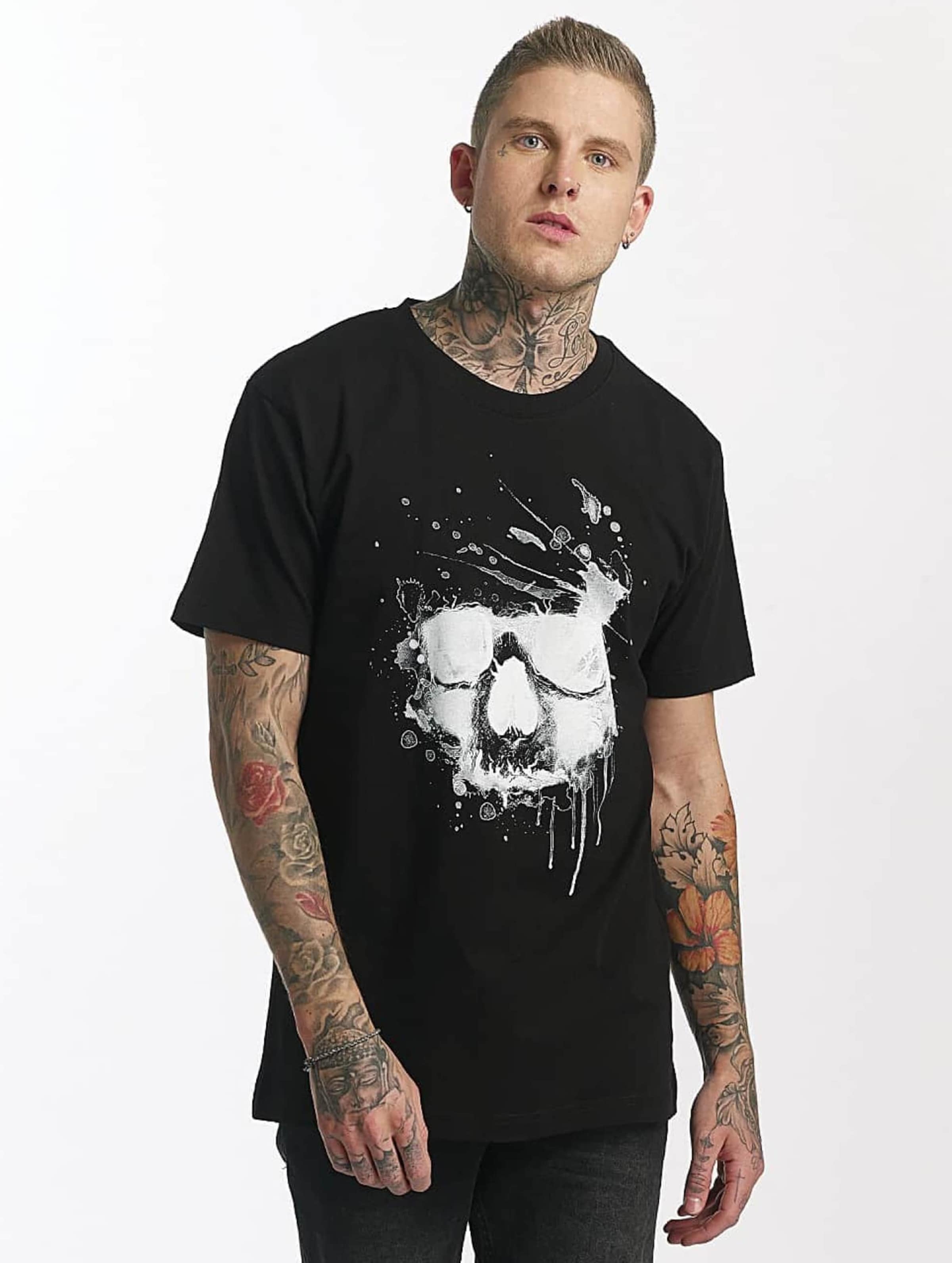 Mister Tee Waterpaint Skull T-Shirt