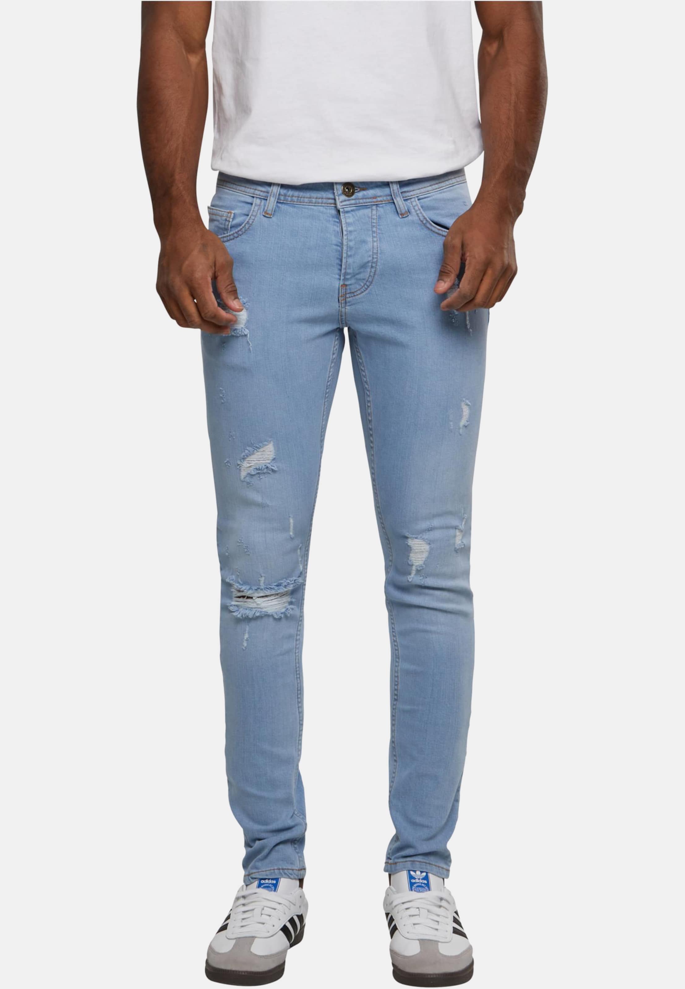 2Y Premium Destroyed Slim Fit Denim