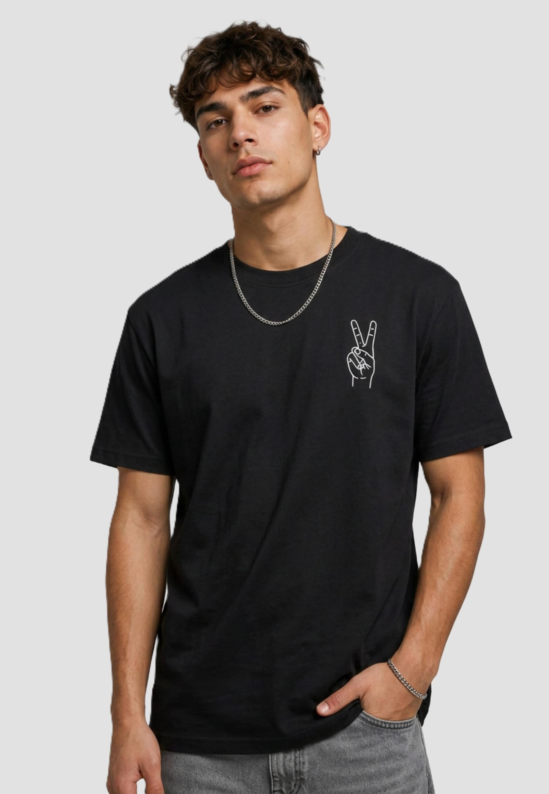 Mister Tee Peace Sign EMB