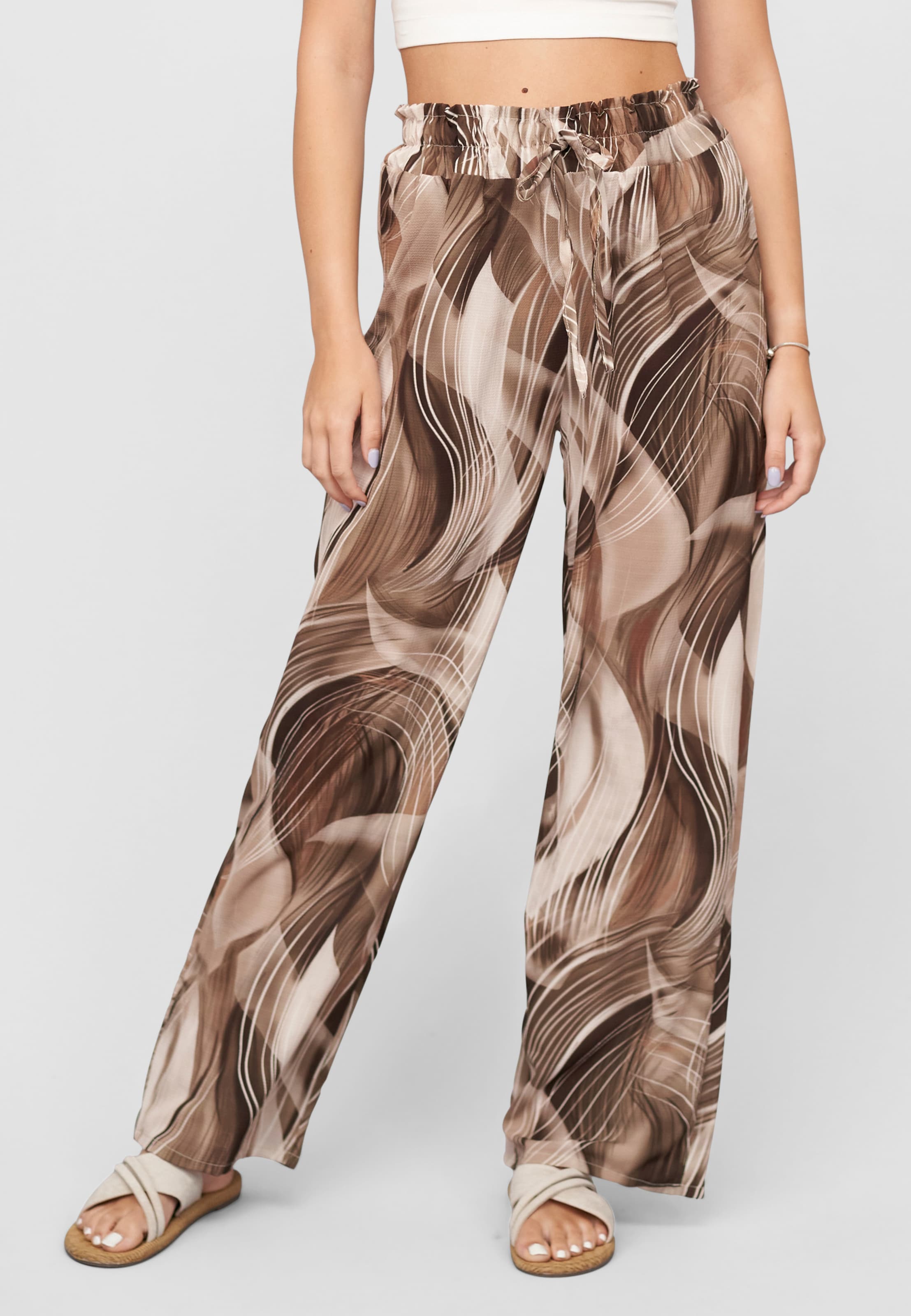 Cloud5ive Pants aop abstract print