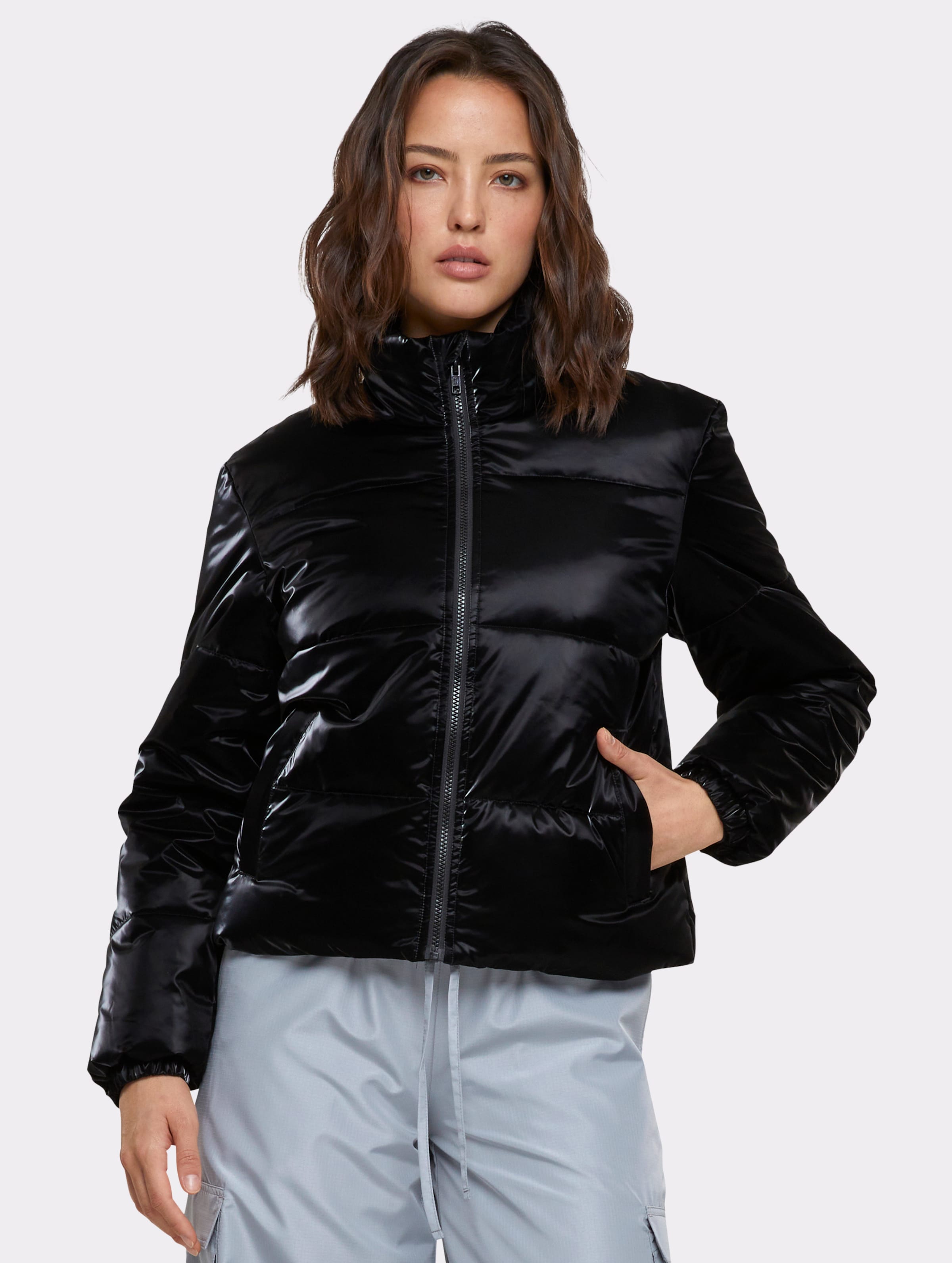 Urban Classics Ladies Shark Skin Puffer Jacket