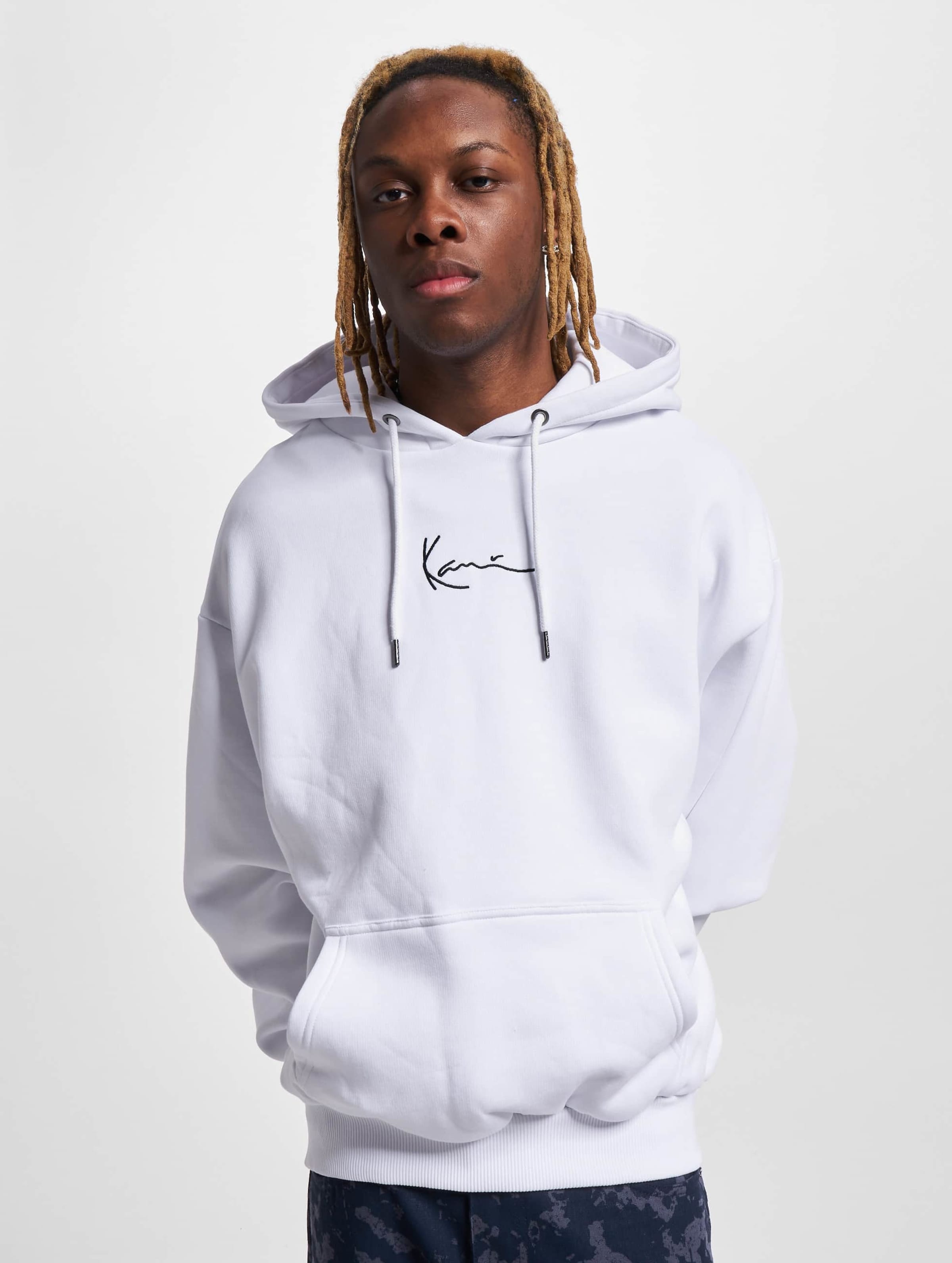 Karl Kani KM232-037-2 KK Small Signature Print Hoodie