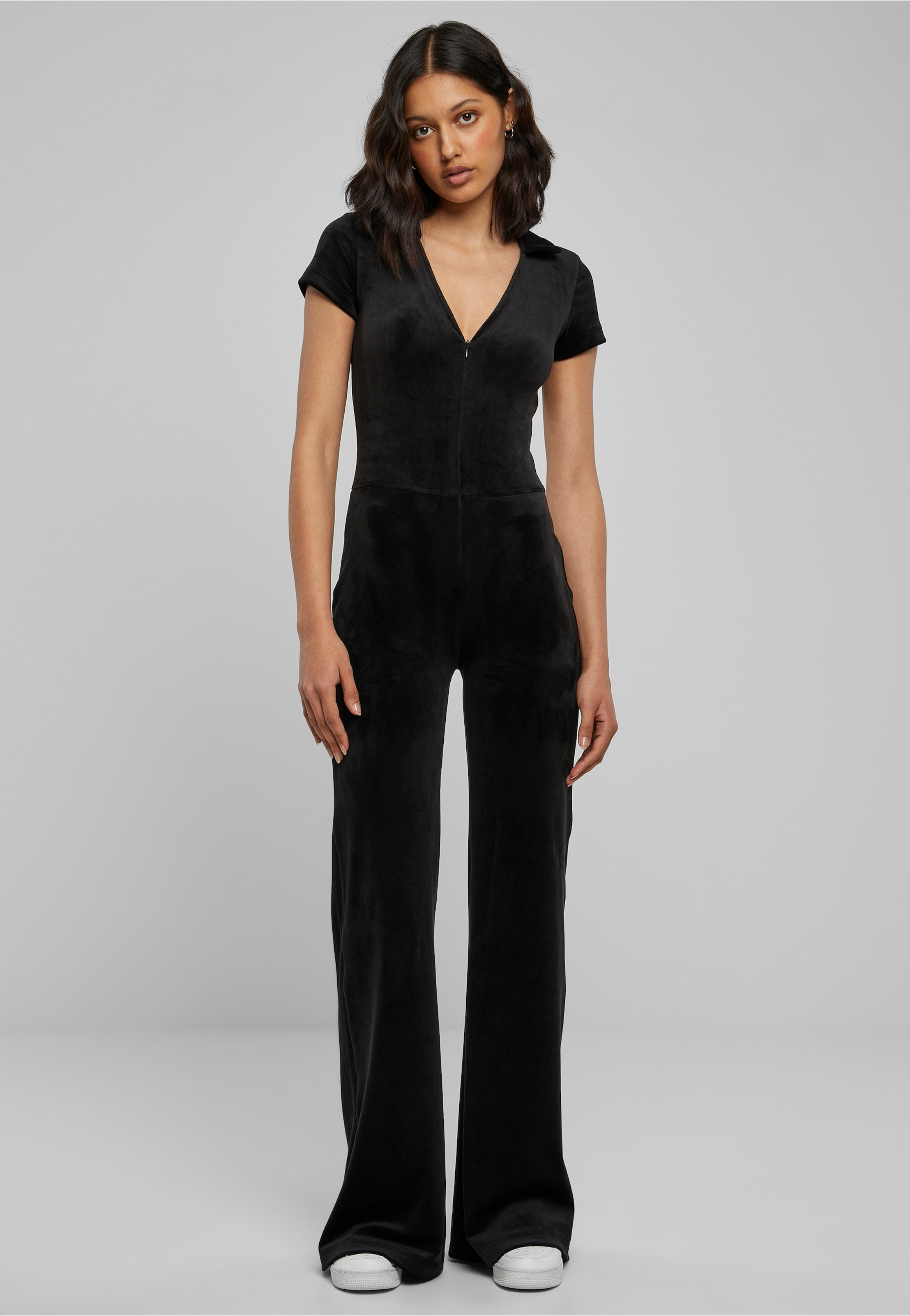 Urban Classics Ladies Velvet Jumpsuit