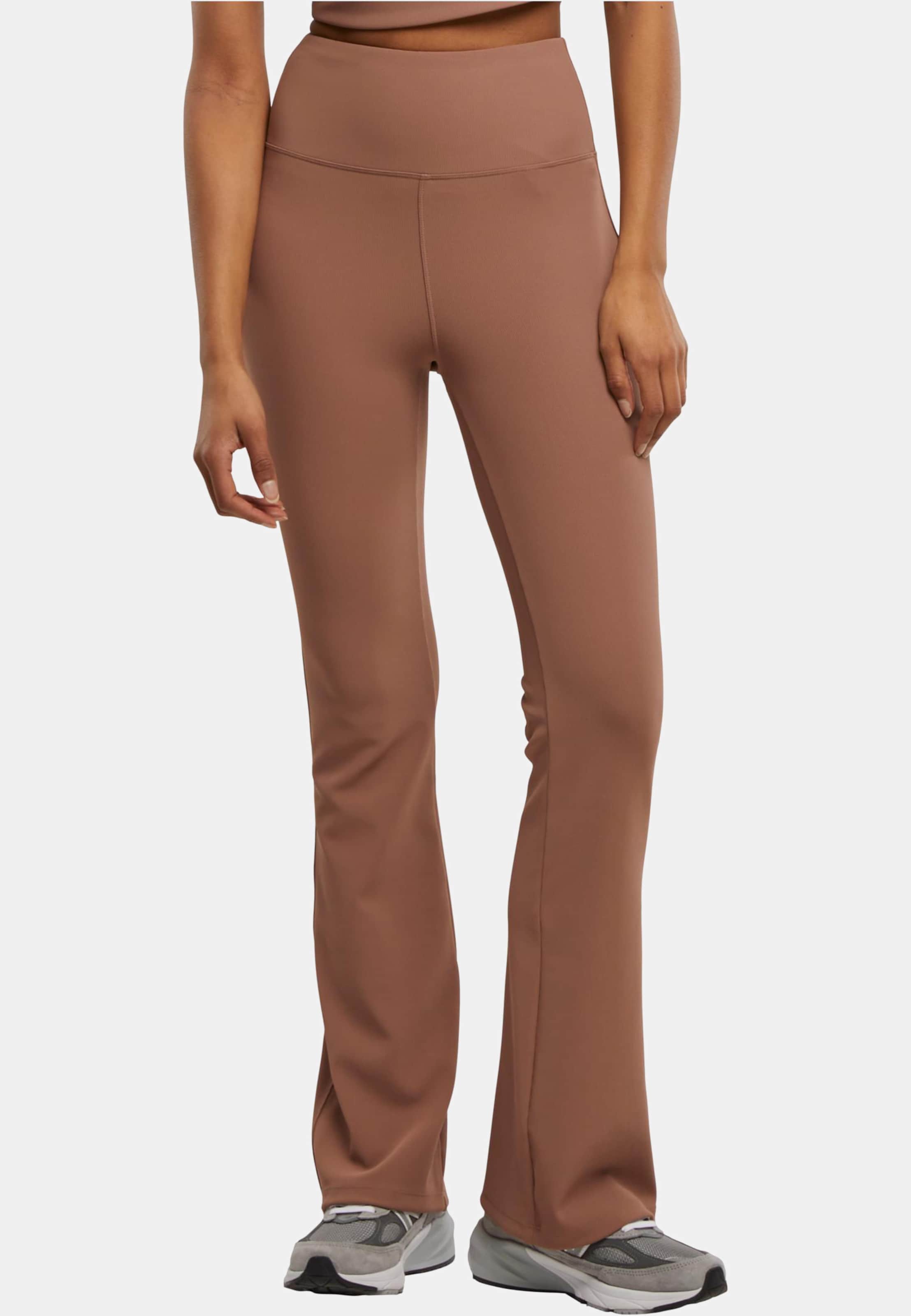 Urban Classics Ladies Flared Leggings Rib