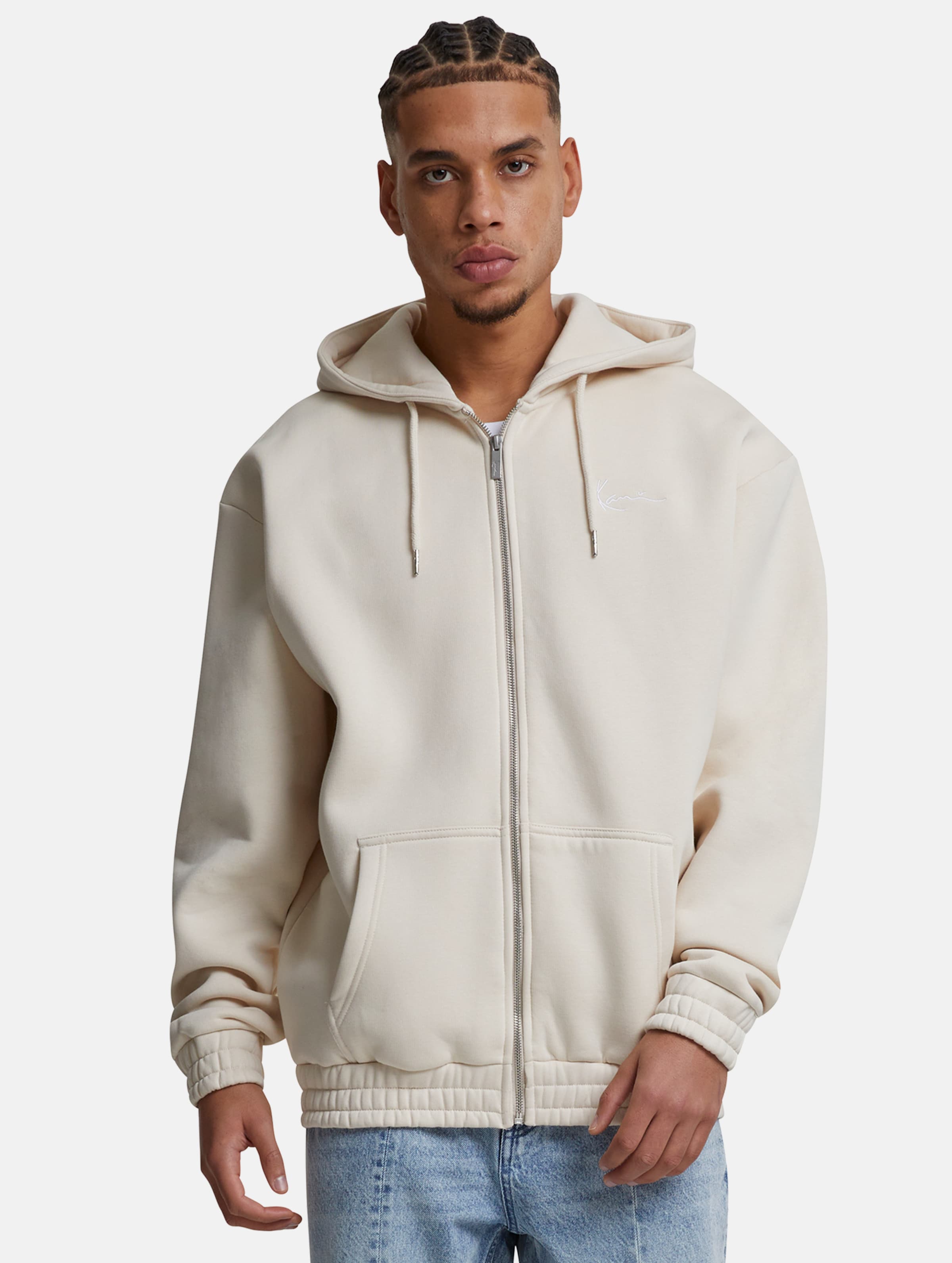 Karl Kani Authentic Star Logo Oversized Full Zip Hoodie