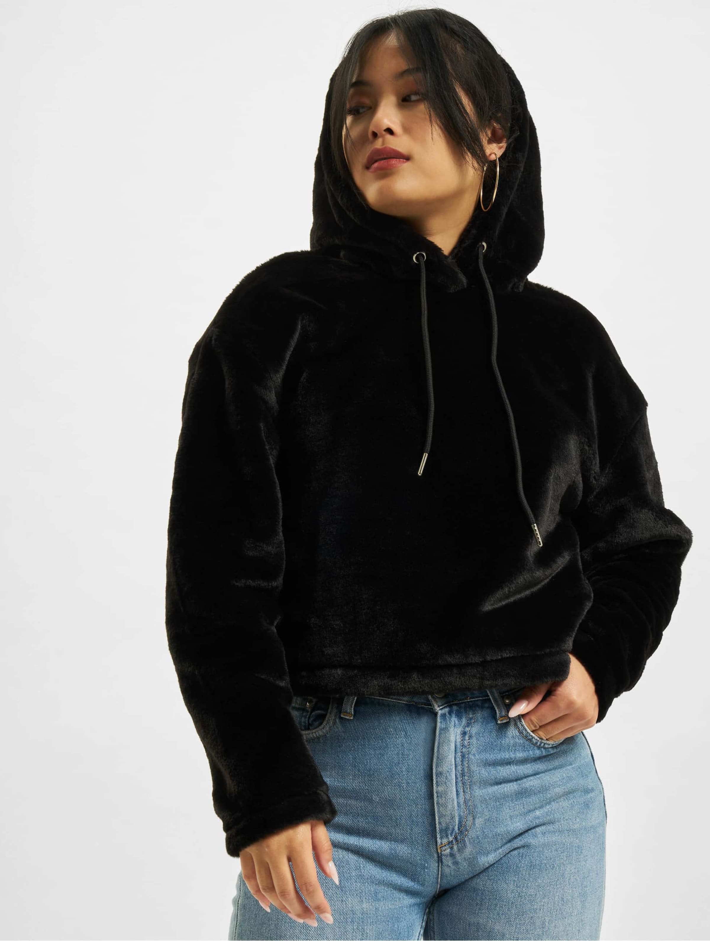 Urban Classics Ladies Oversize Short Teddy Hoody