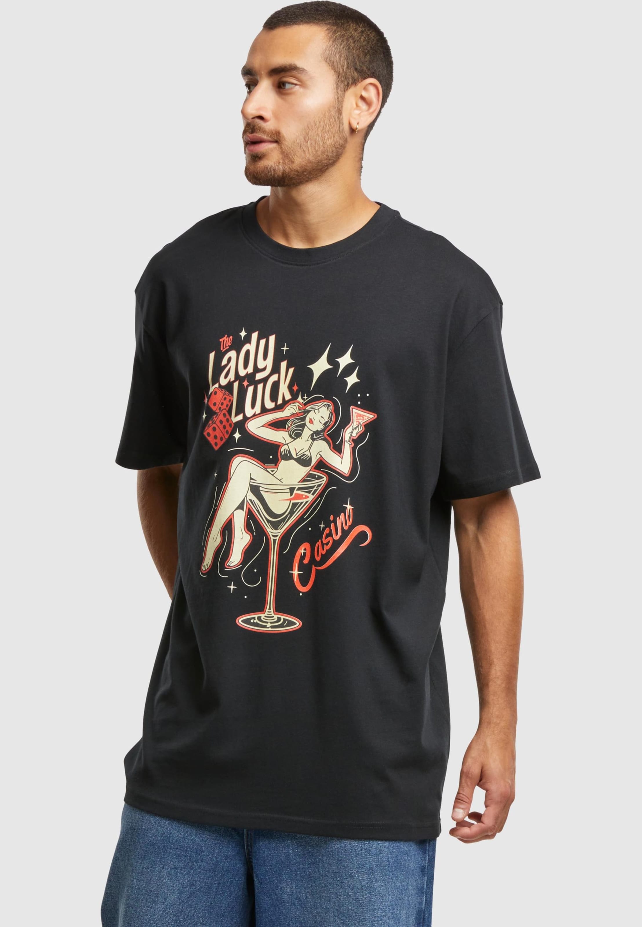 Mister Tee Upscale Lady Luck Oversize