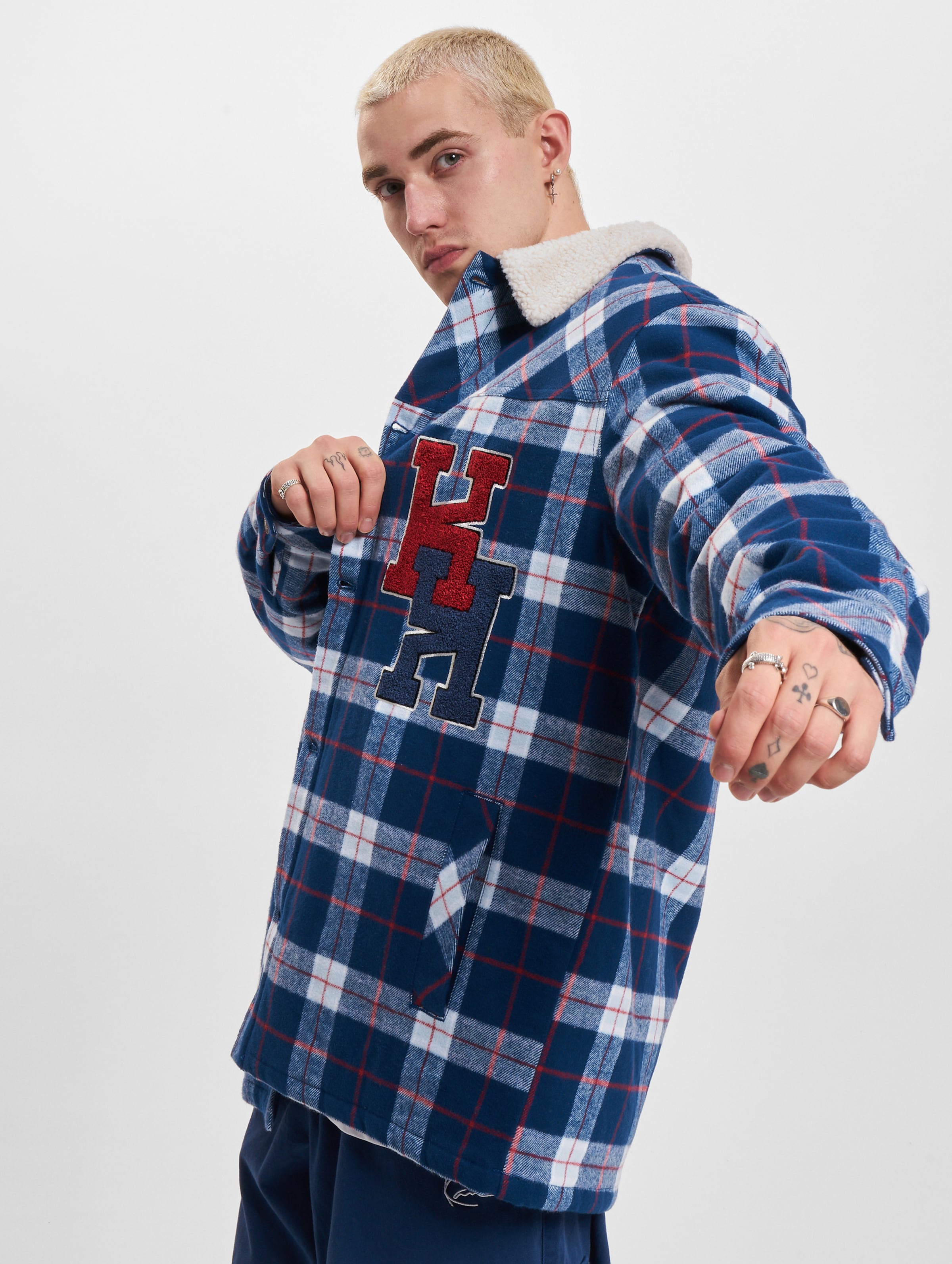 Karl Kani Woven Retro Heavy Flannel Übergangsjacke