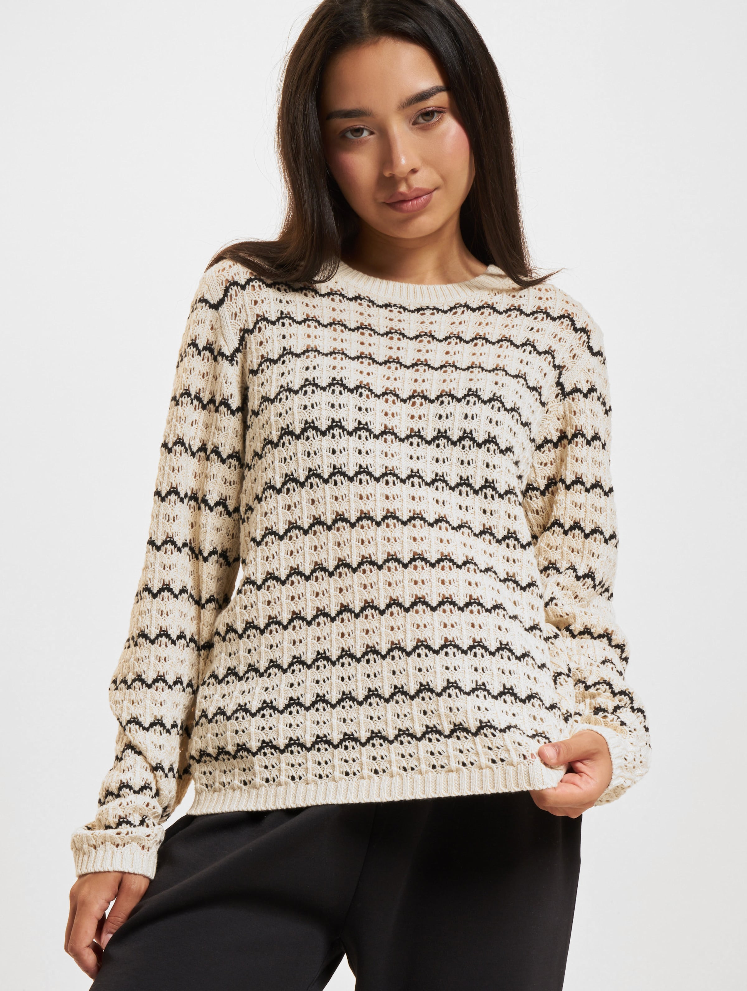 Only Asa Structure O-Neck Pullover