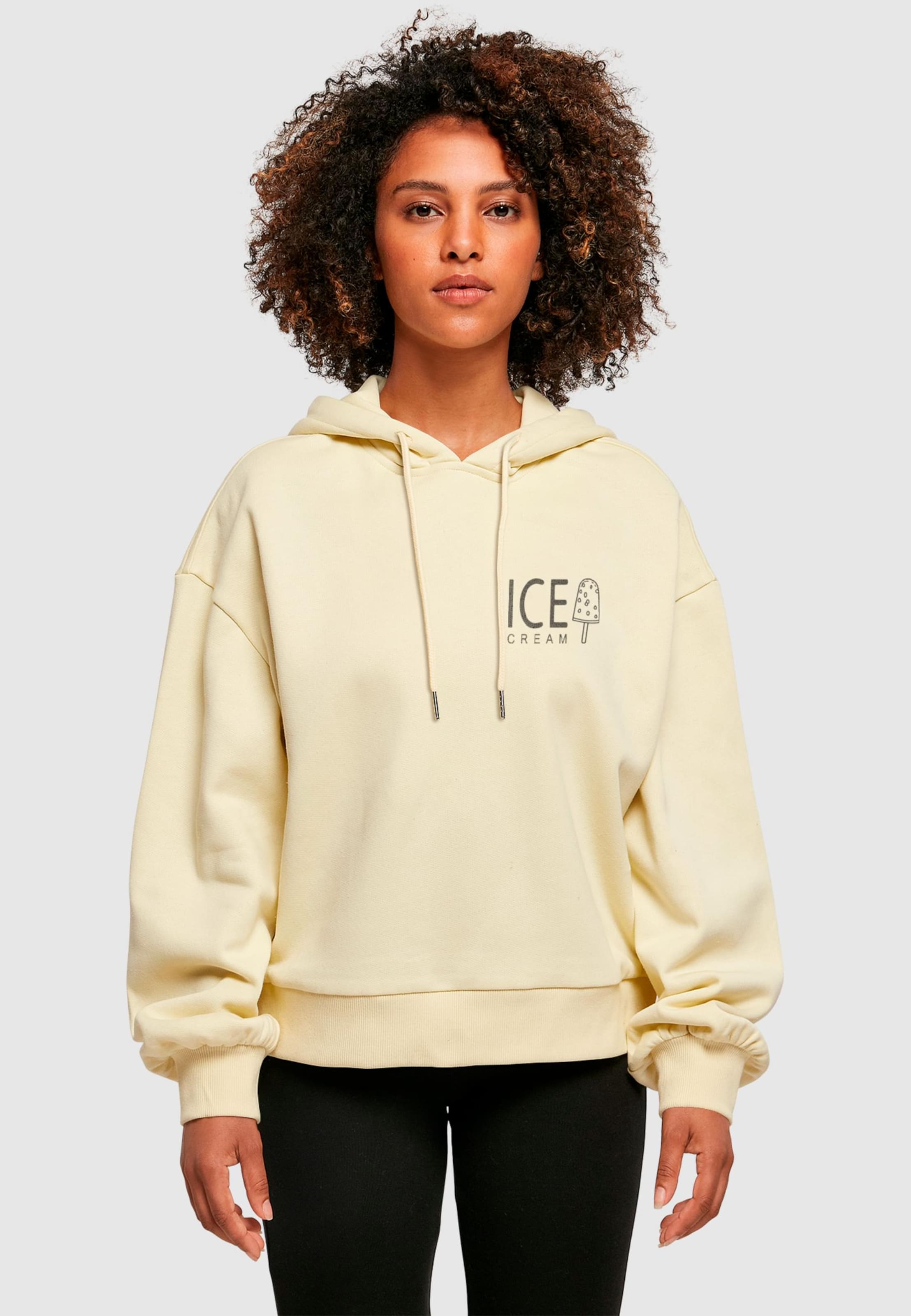 Merchcode Ladies Ice Cream Oversized Hoody