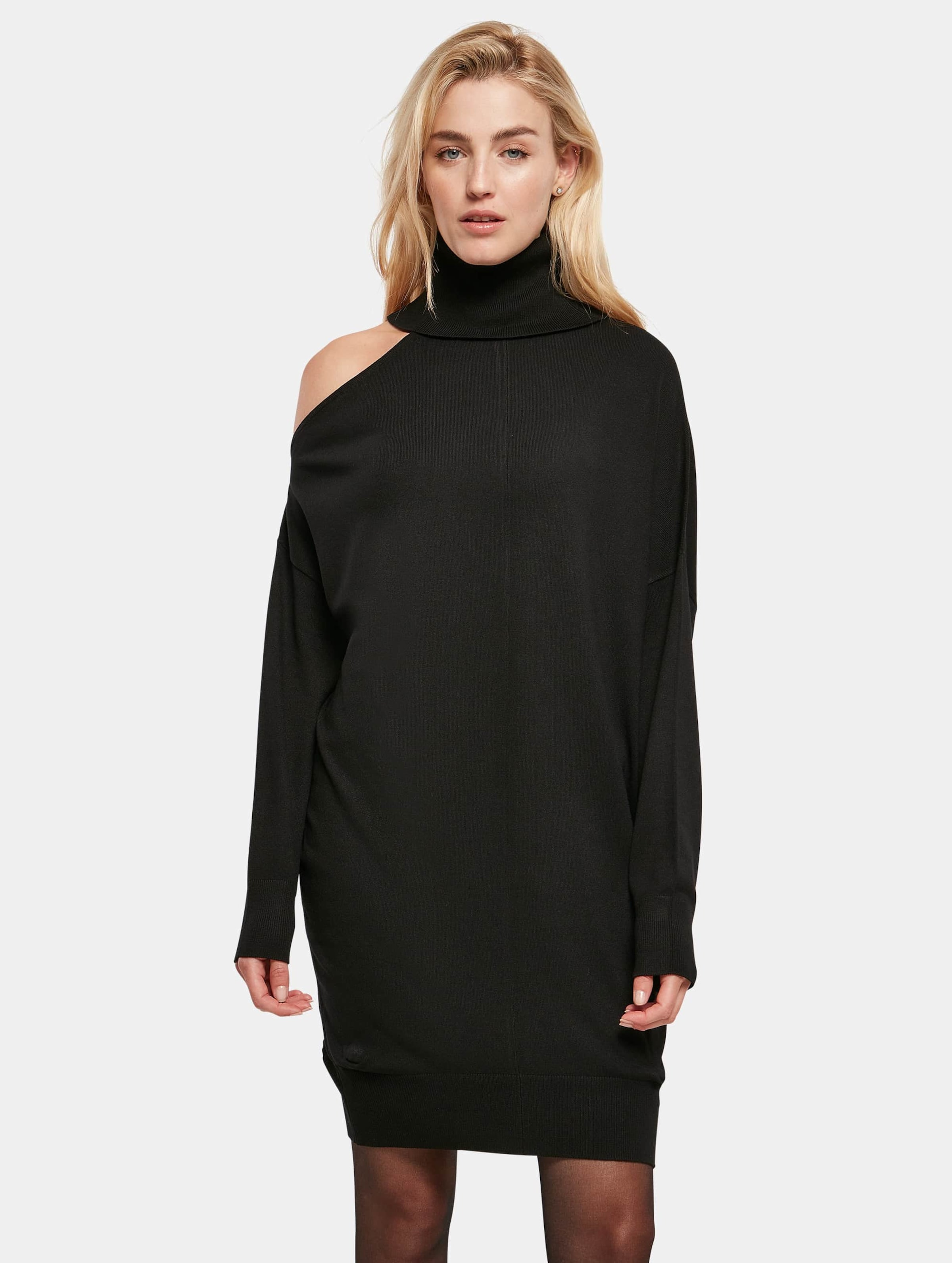 Urban Classics Ladies One Shoulder Knit Dress