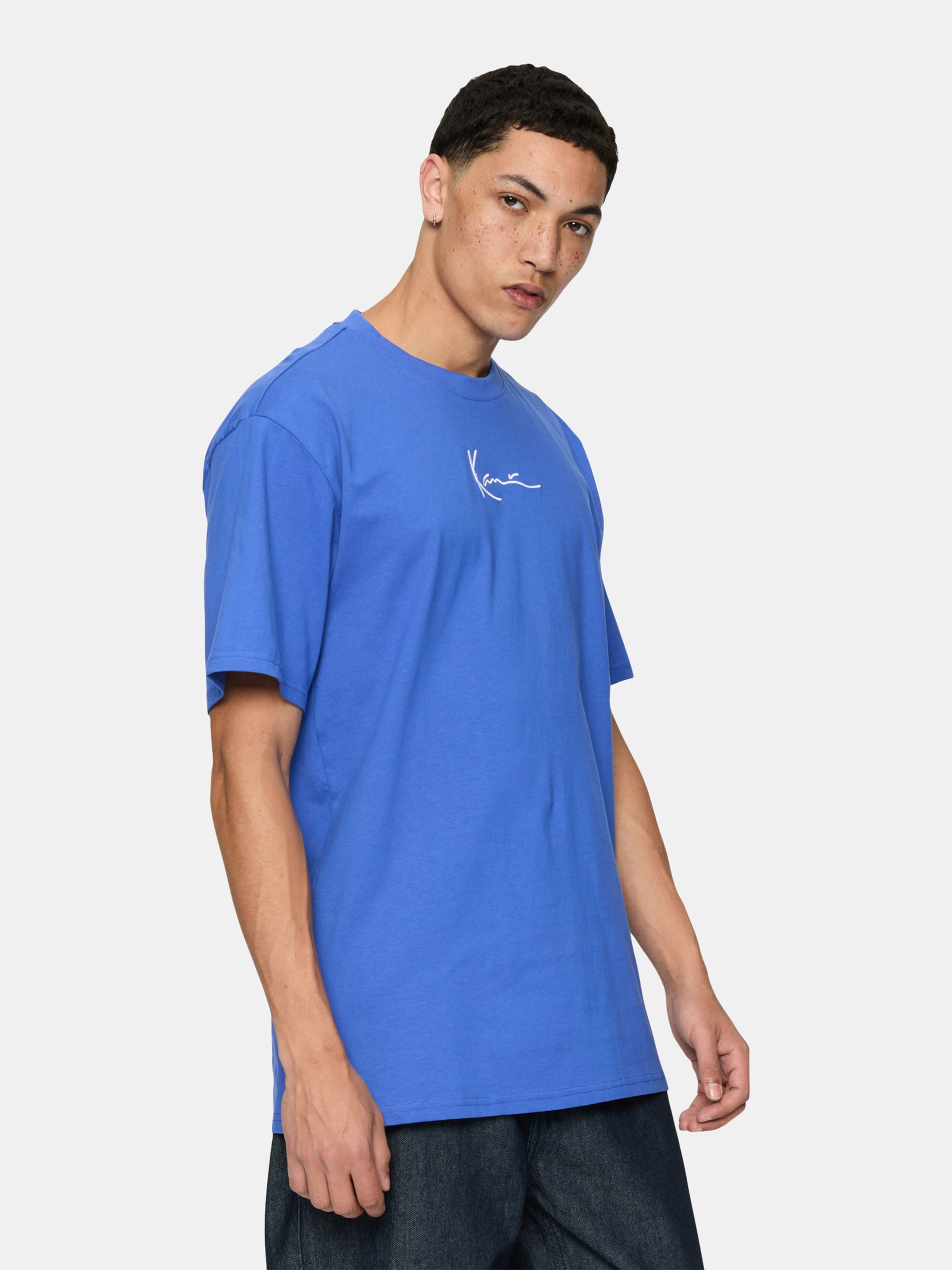Karl Kani Small Signature Essential Tee blue