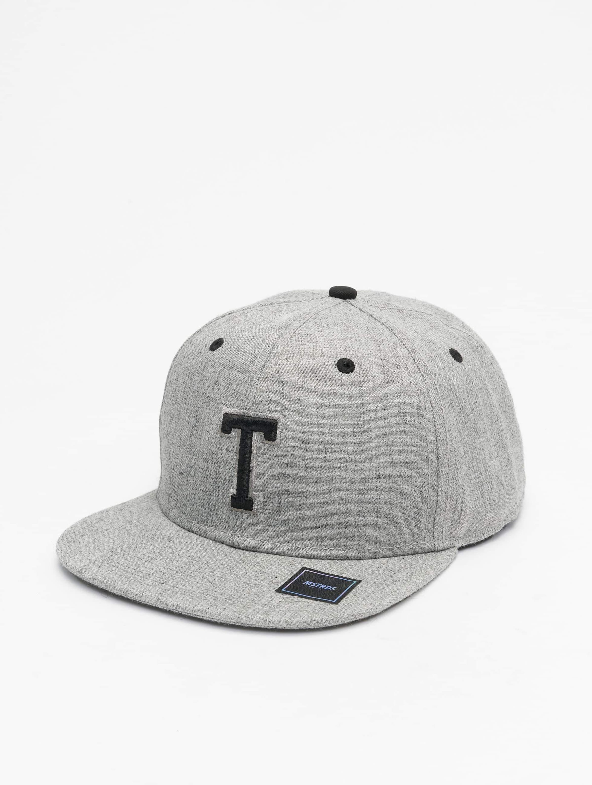 MSTRDS T Letter Snapback Cap