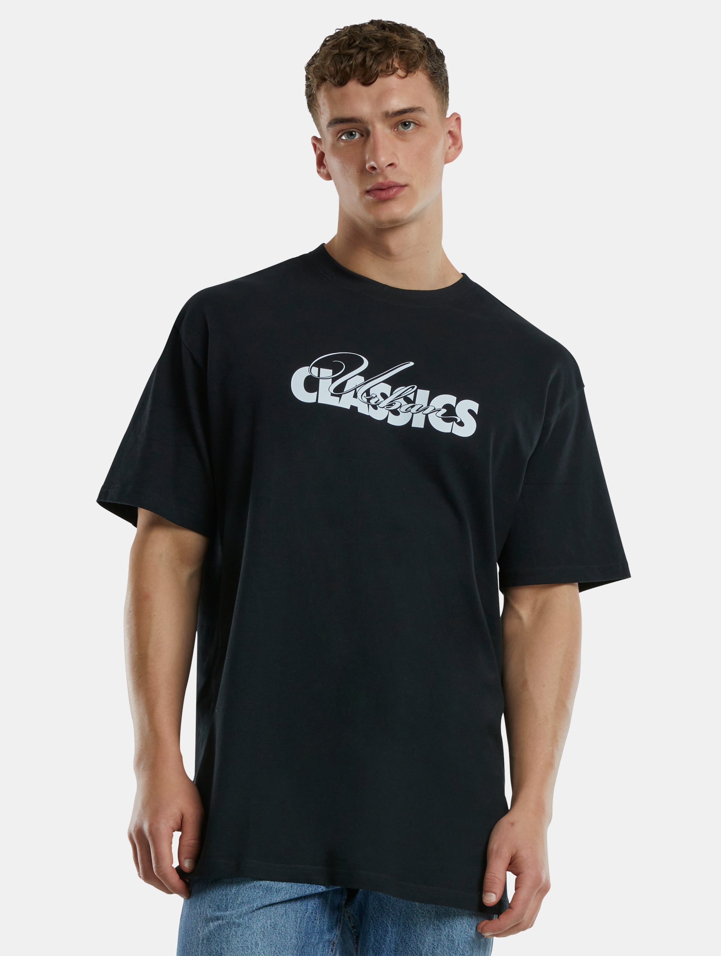 Urban Classics UC Cursive Bold Logo Heavy Oversized T-Shirt