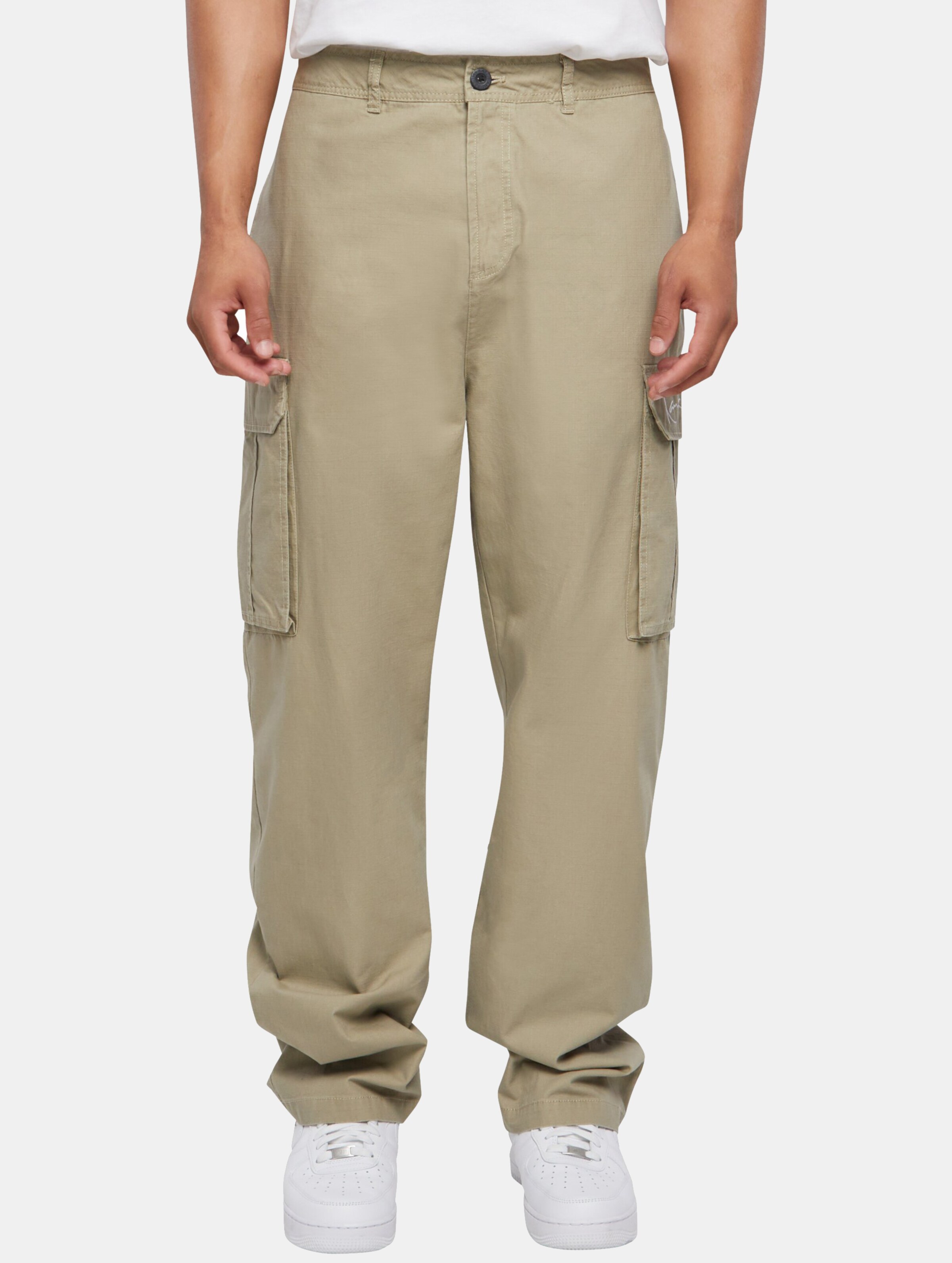 Karl Kani Small Signature Straight Leg Cargo Pants