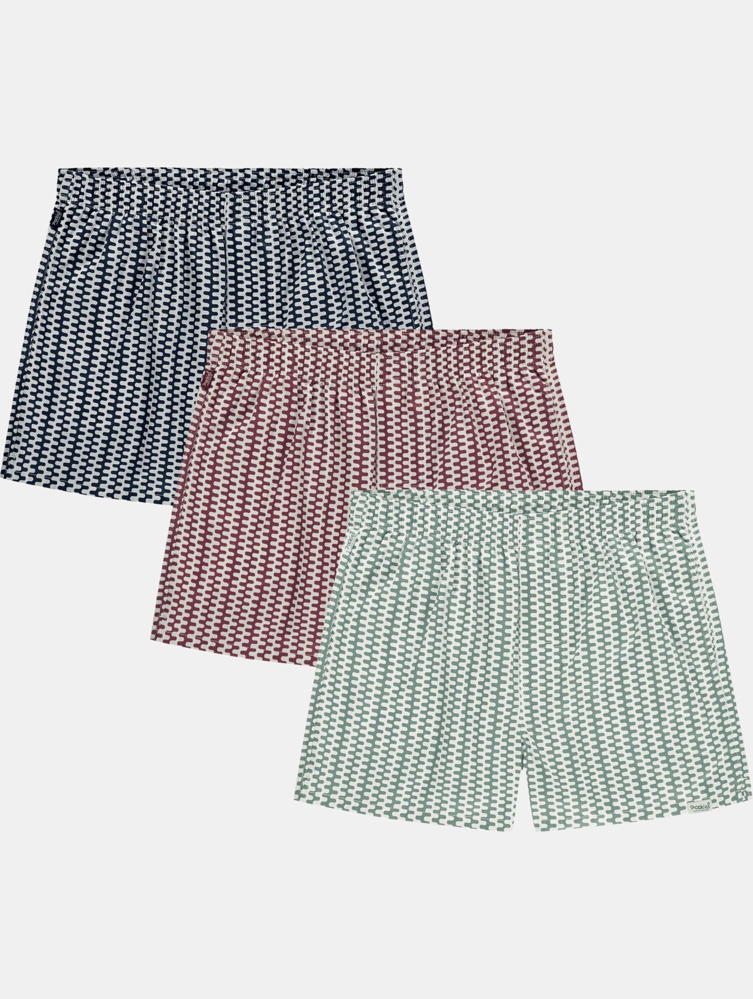 Pockies 3-Pack - Wavey Boxers