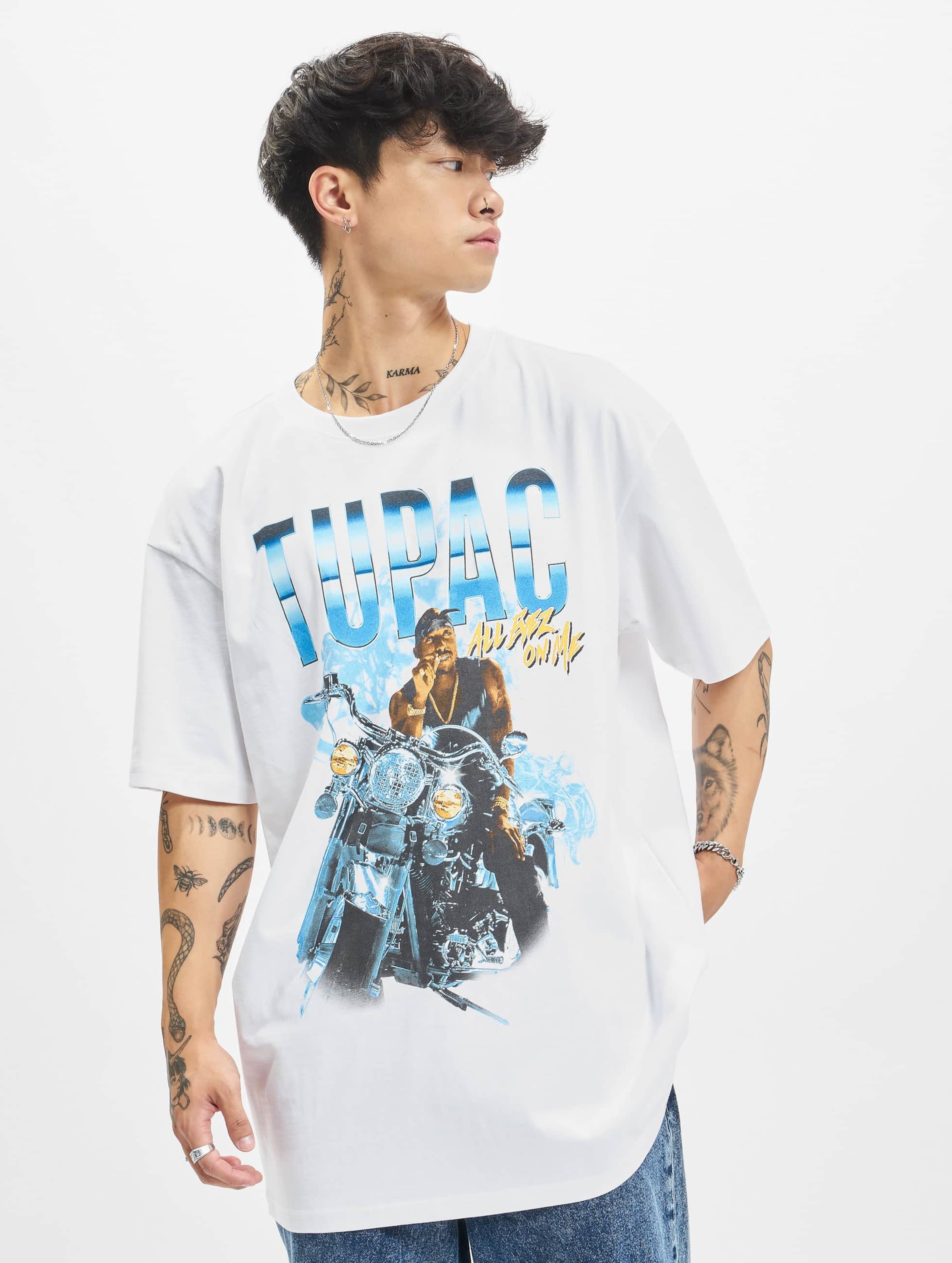 Mister Tee Tupac All Eyez On Me Anniversary Oversize T-Shirt