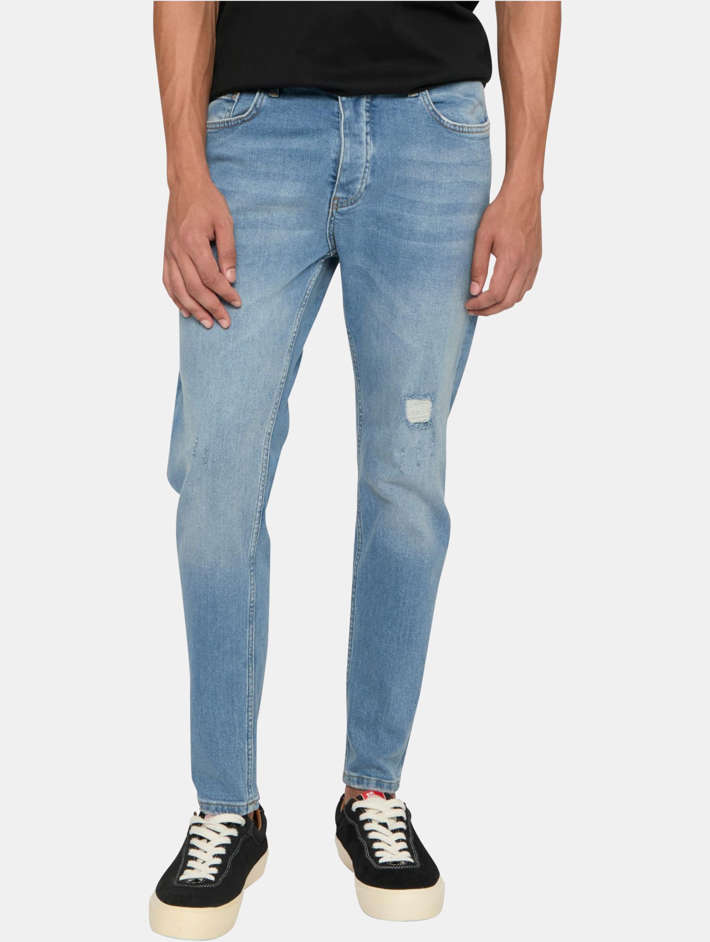 2Y Premium Destroyed Skinny Fit Jeans