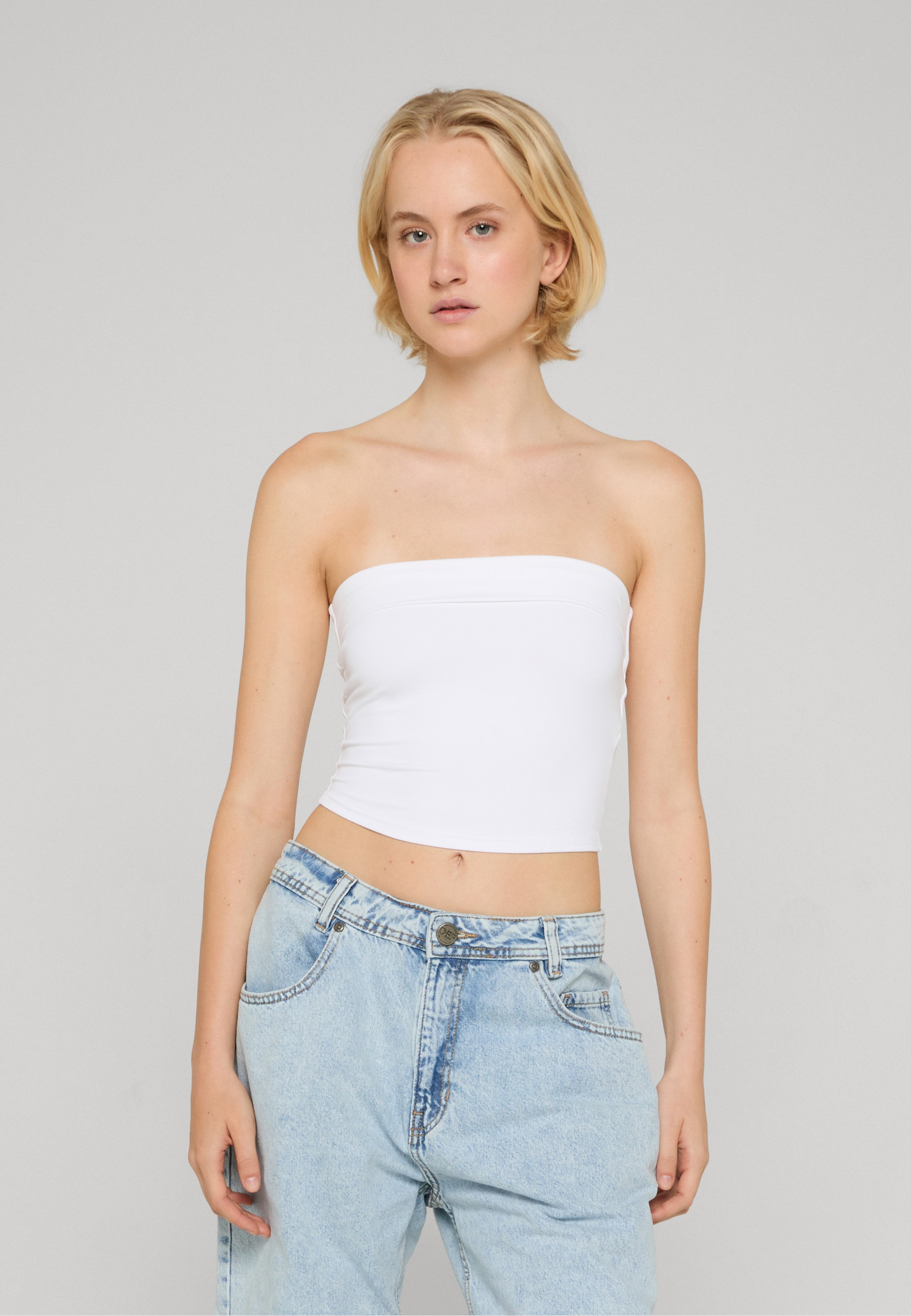 Urban Classics Ladies Bandeau Cropped Top 2-Pack
