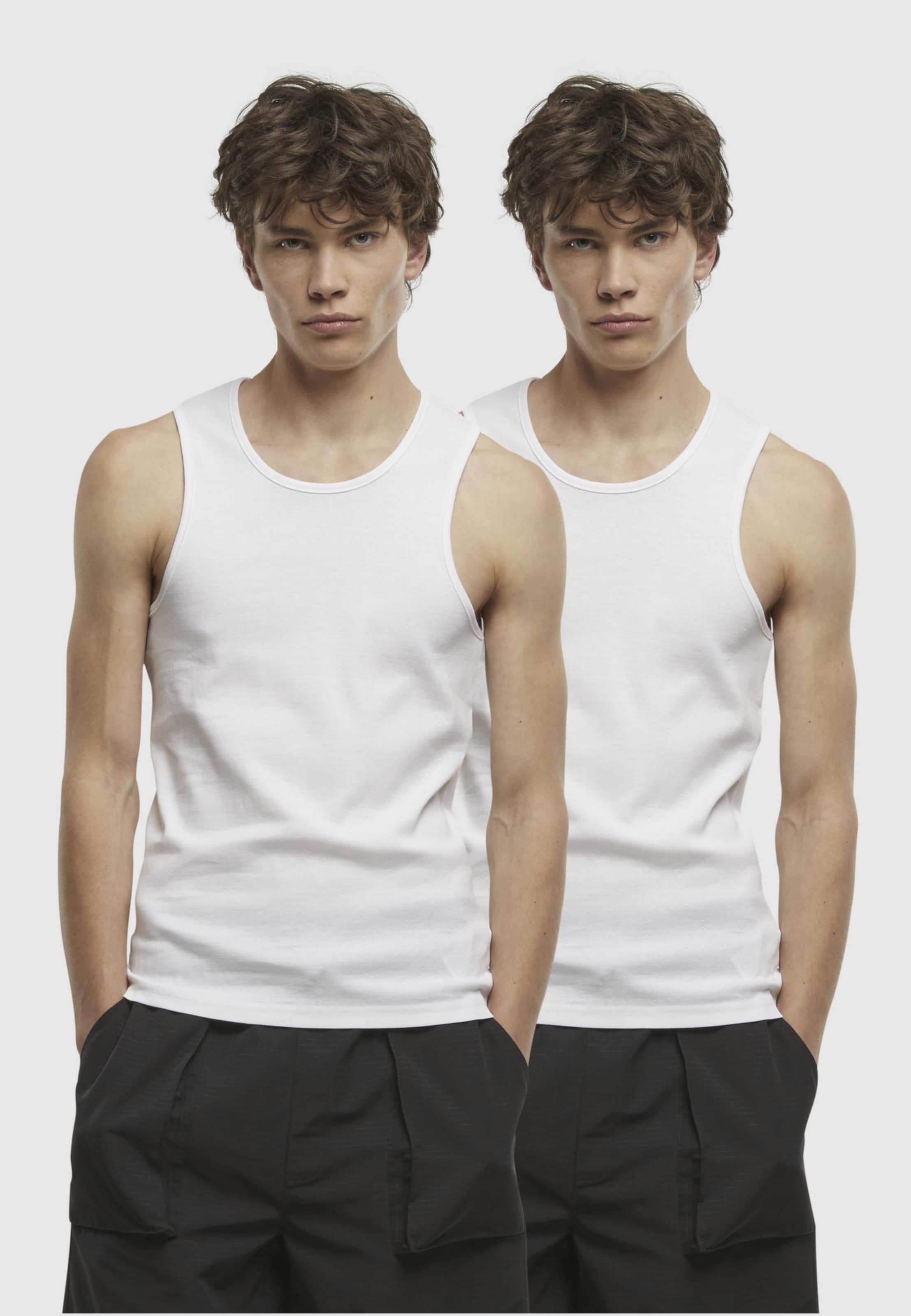 Urban Classics Ribbed Undershirt 2-Pack