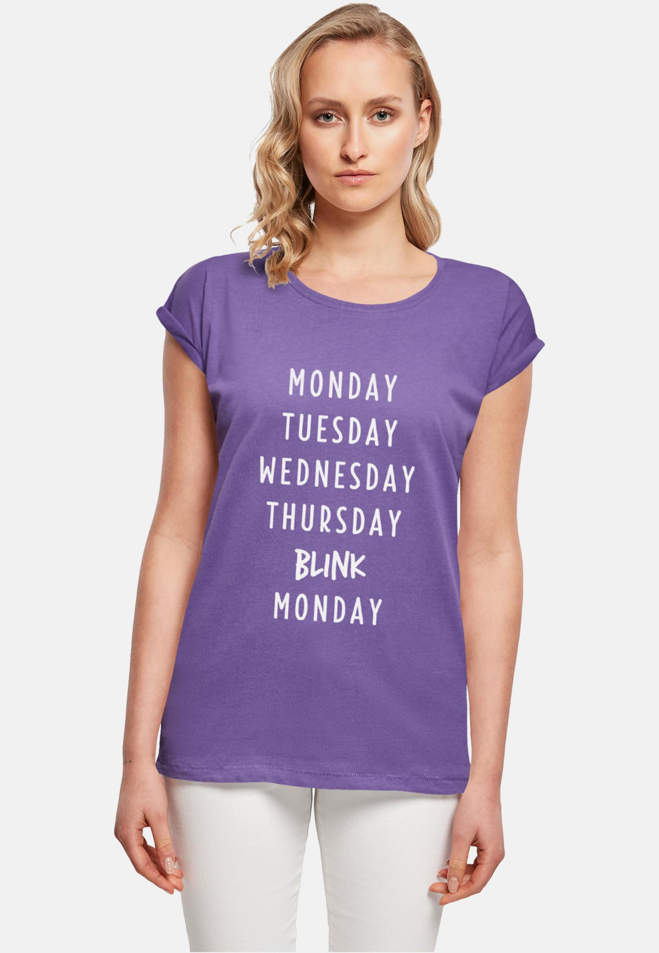Mister Tee Ladies Blink Extended Shoulder