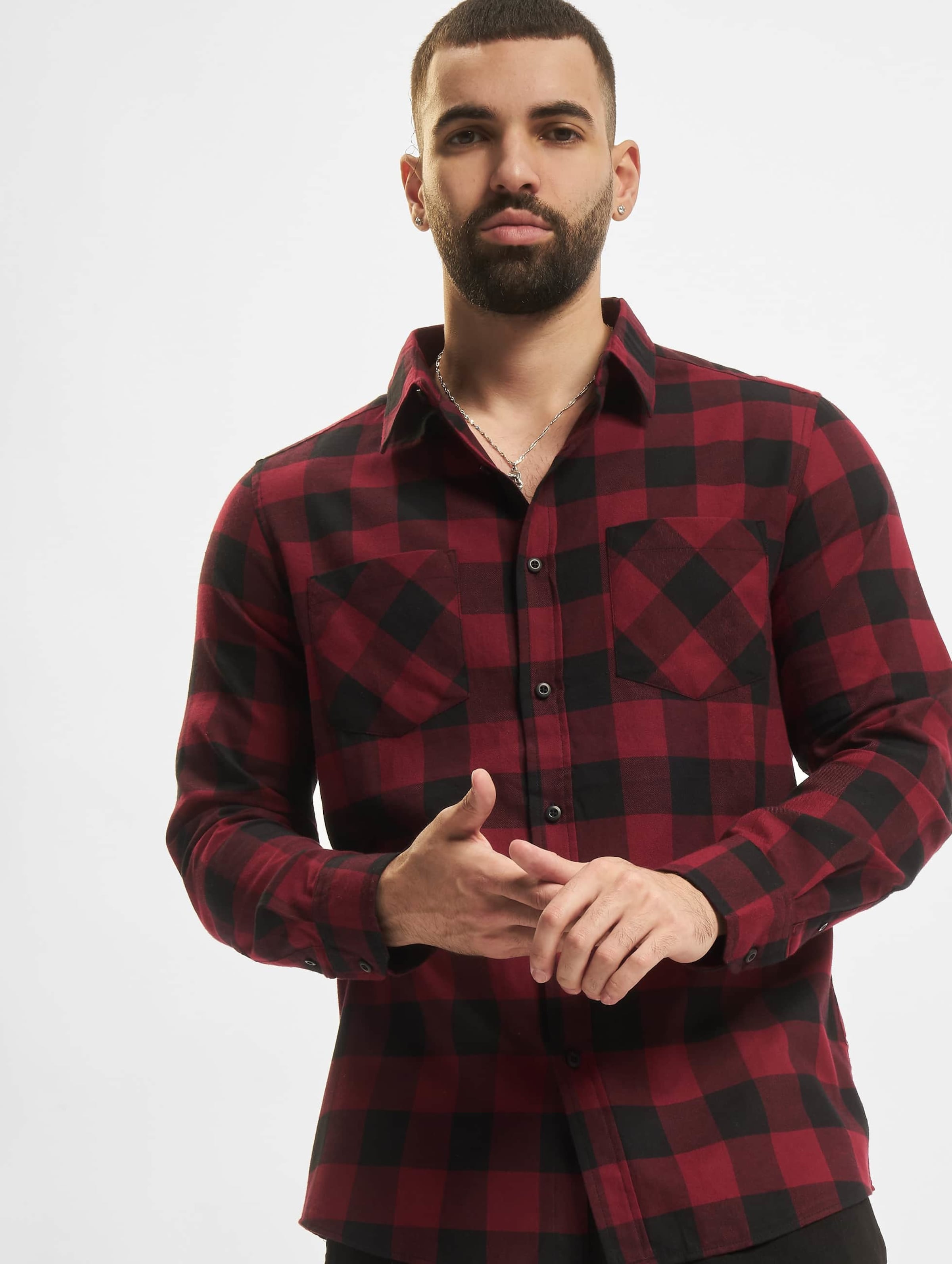 Urban Classics Checked Flanell Shirt