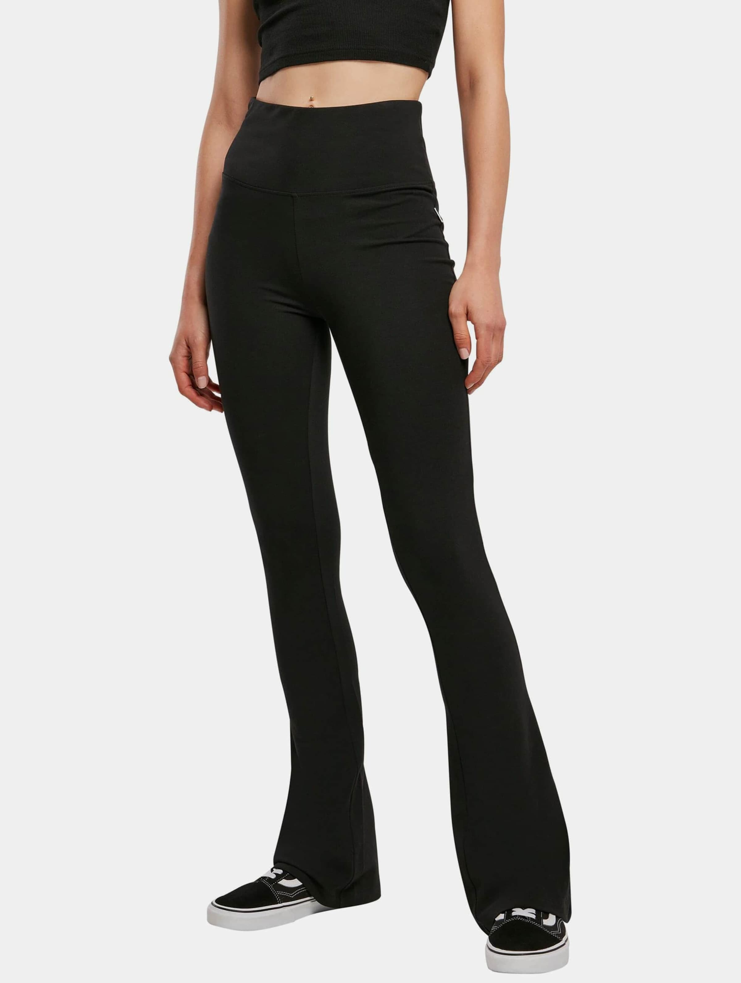 Urban Classics Ladies Essentials Stretch Jersey Bootcut Leggings