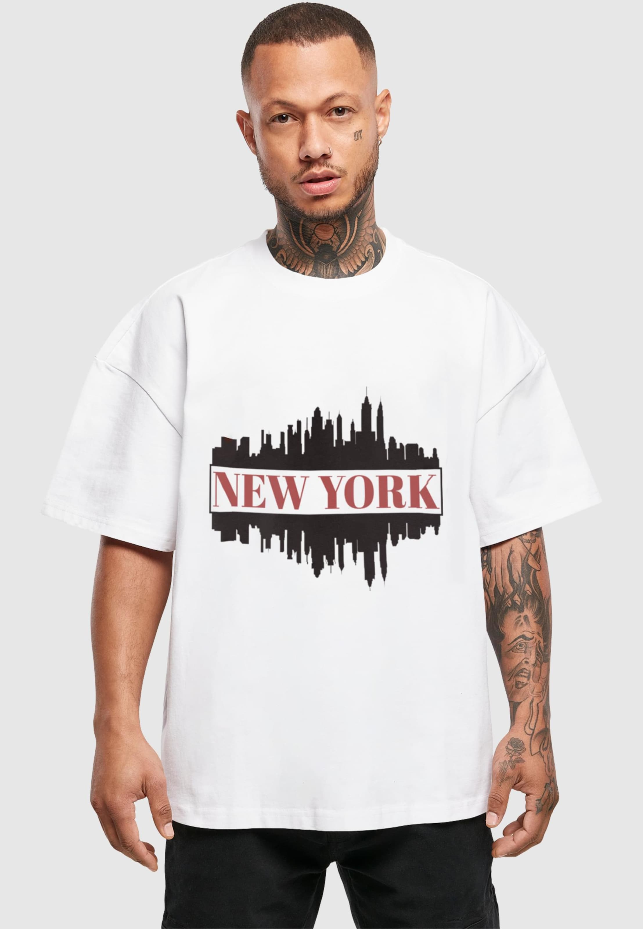 Merchcode POD New York Ultra Heavy Cotton Box T-Shirt