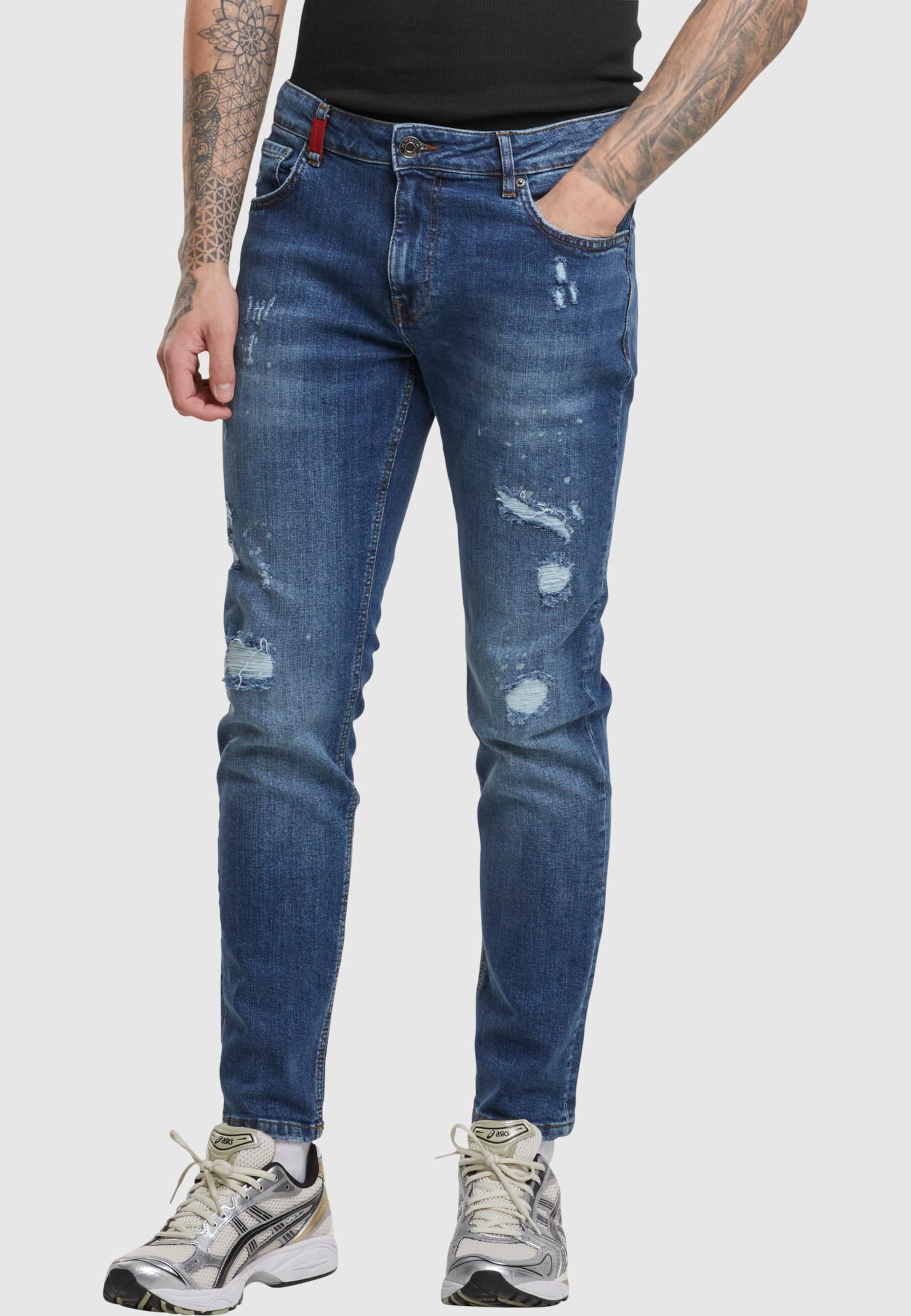 2Y Premium FRANCISCO DESTROYED SLIM FIT JEANS