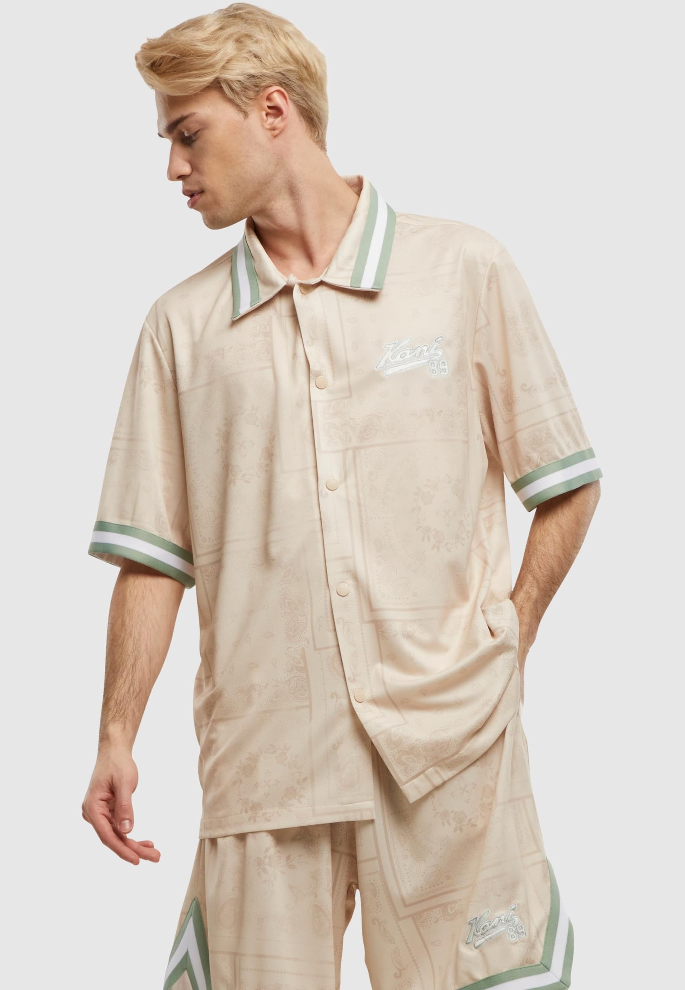 Karl Kani Varsity Paisley Mesh Shirt