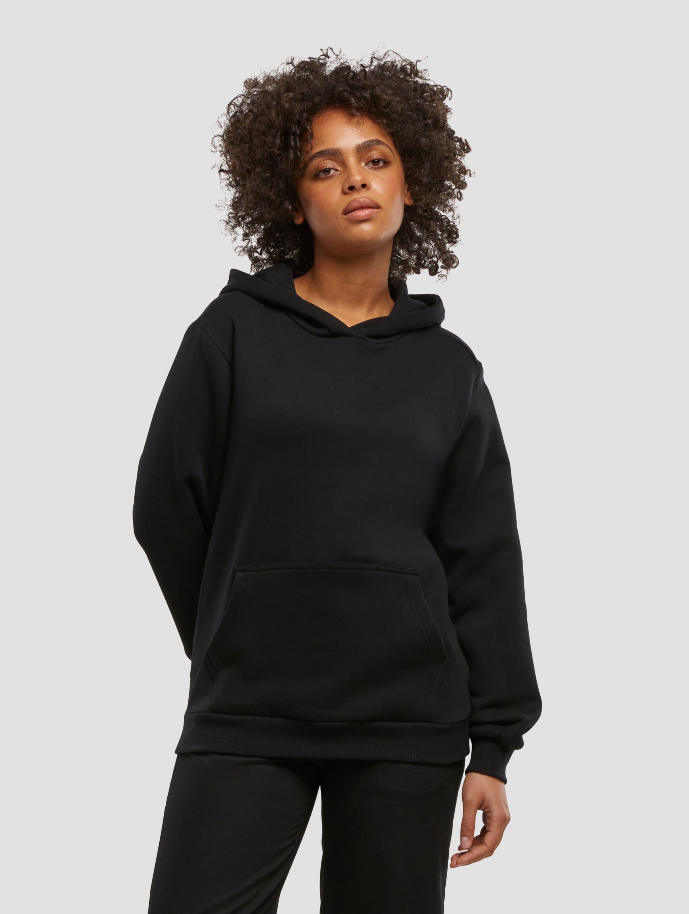 Urban Classics Ladies Organic Loose Brushed Fleece Hoodie