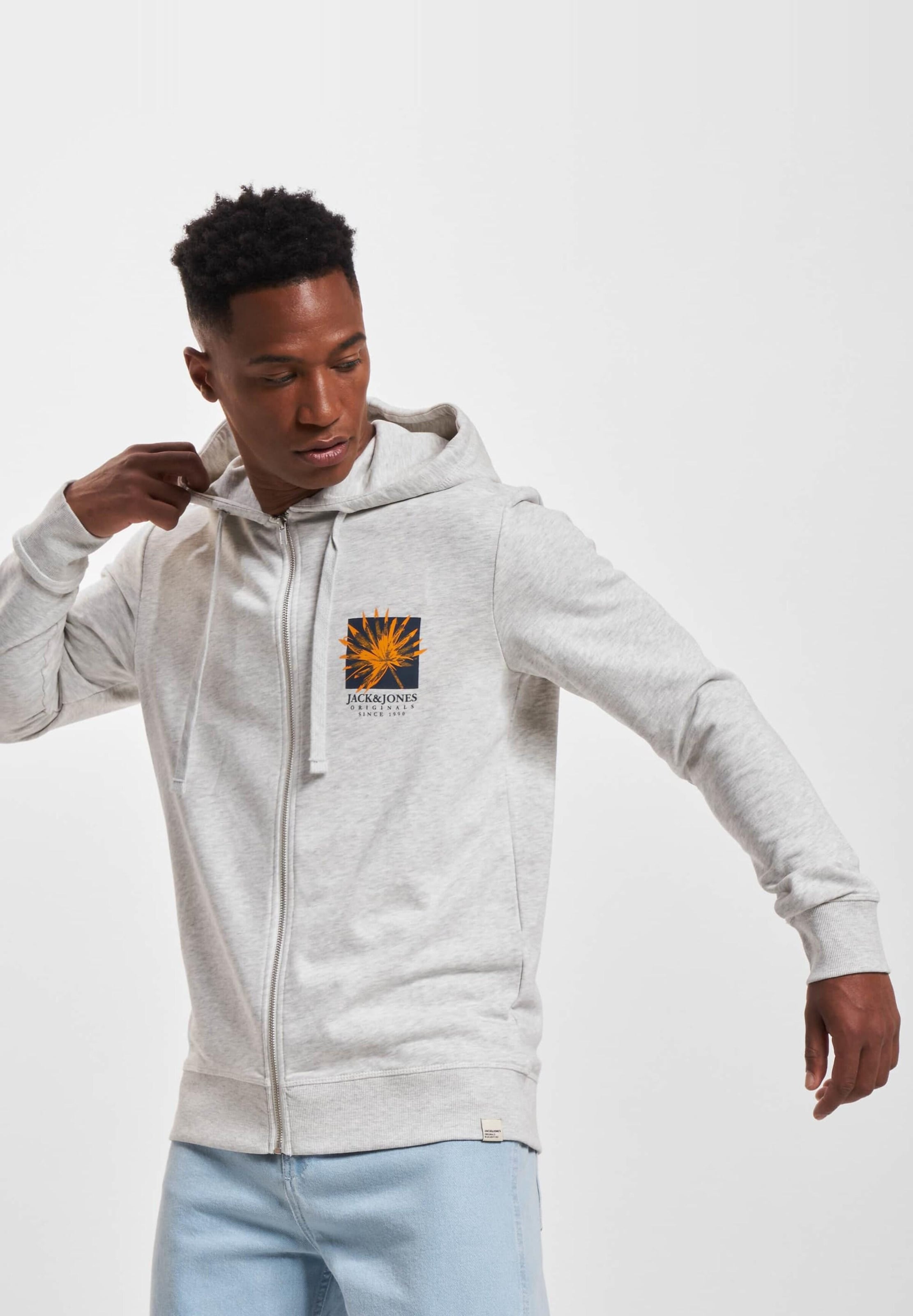 Jack & Jones Crayon Zip Hoodie