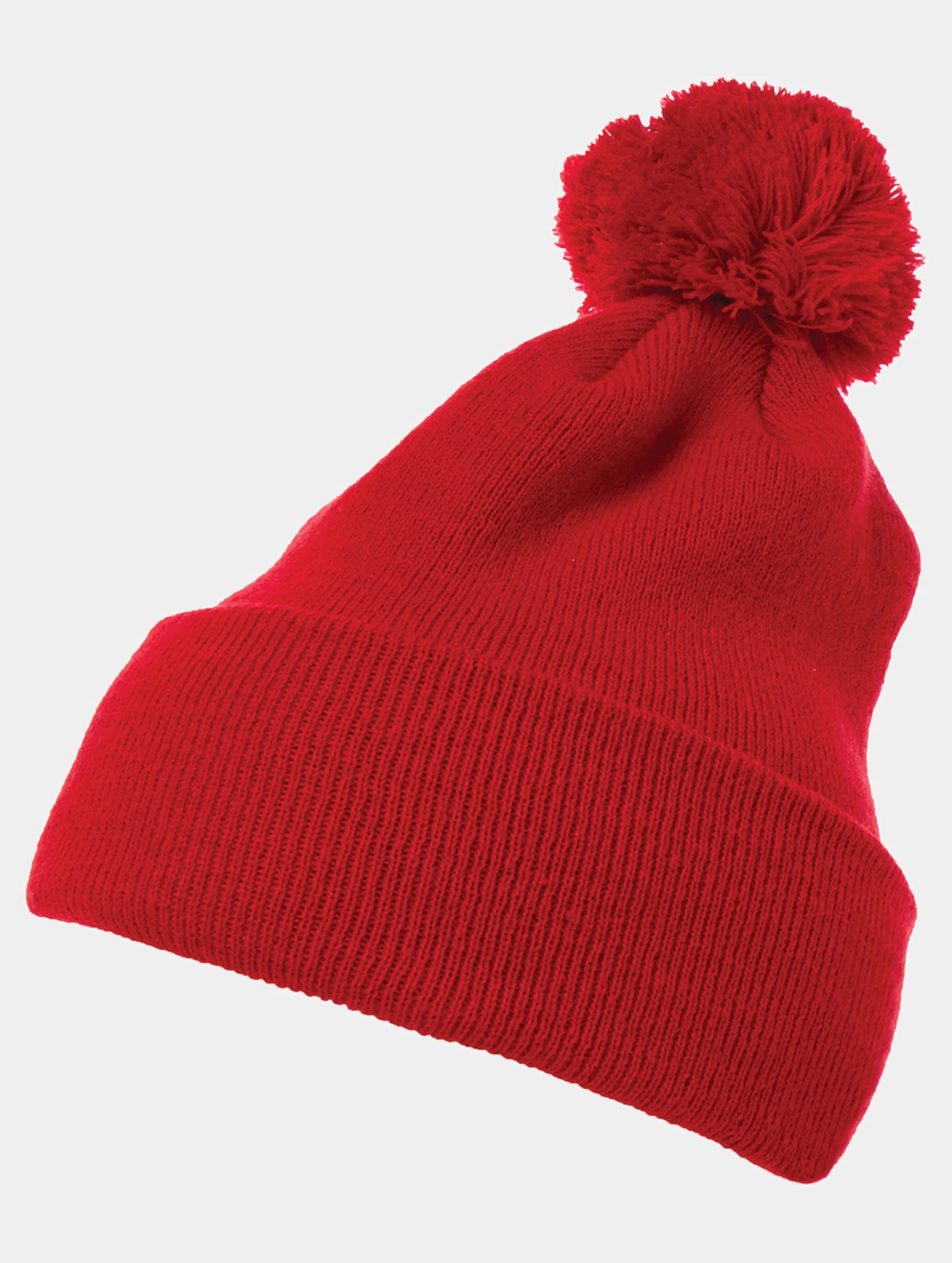 Flexfit Cuffed Pom Knit Beanie