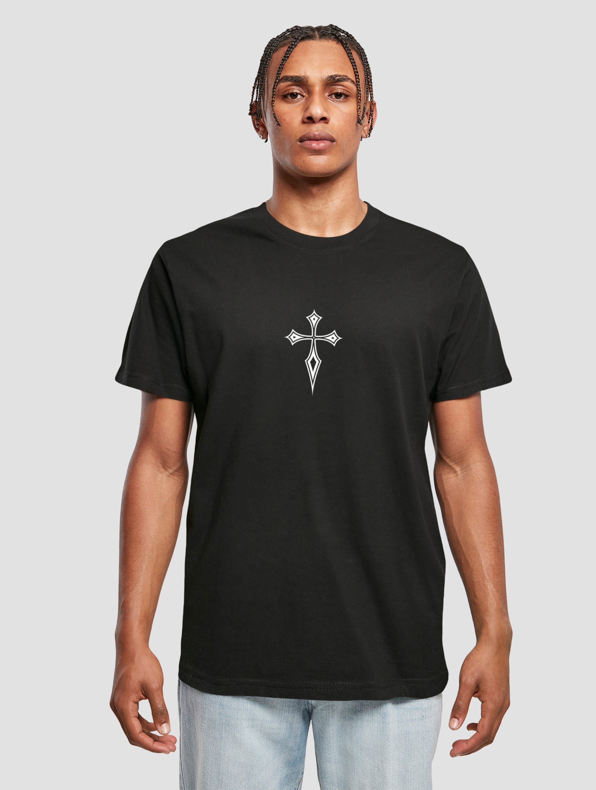 Mister Tee Sign Of The Cross T-Shirt